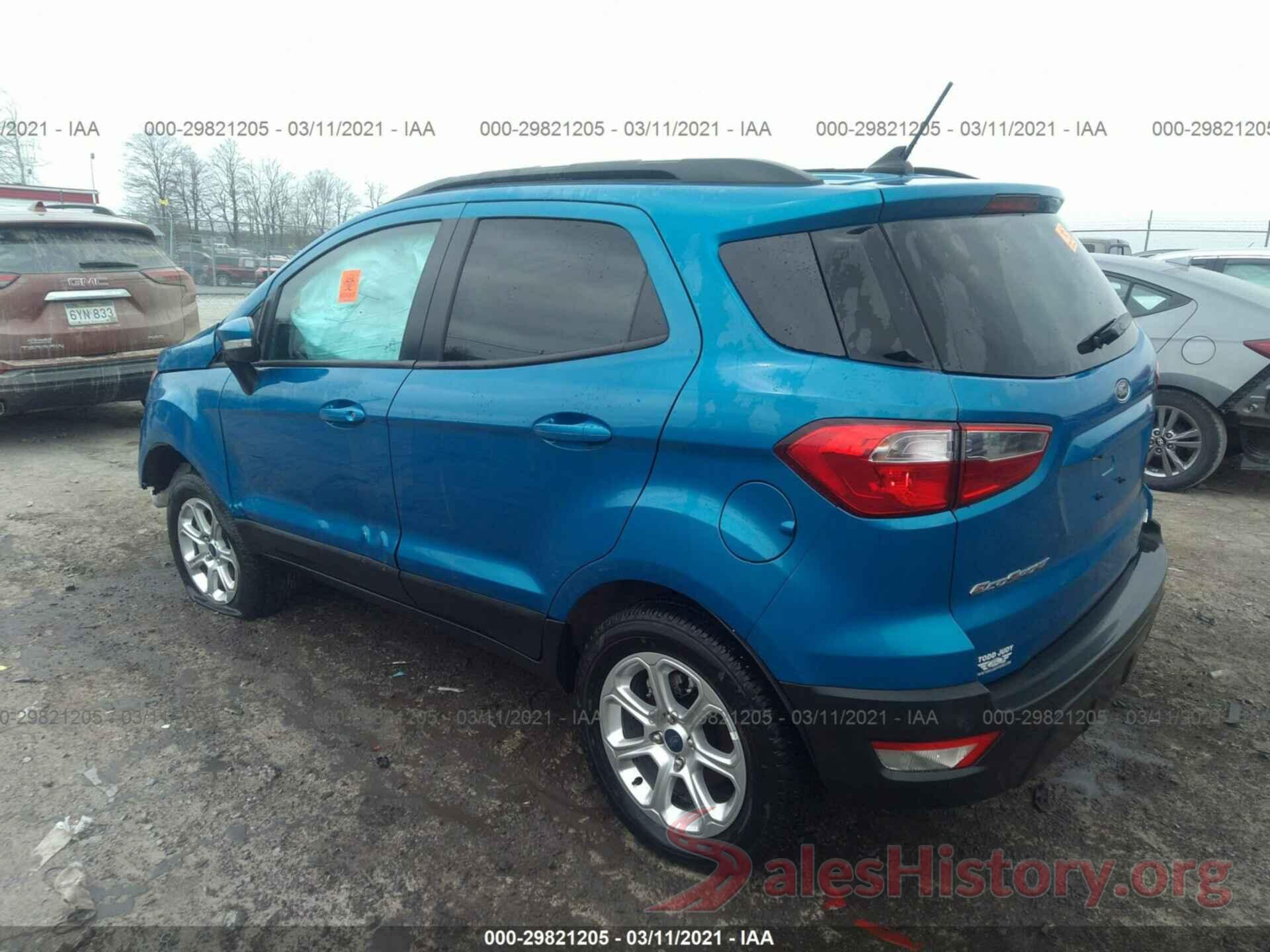 MAJ6S3GLXLC330419 2020 FORD ECOSPORT