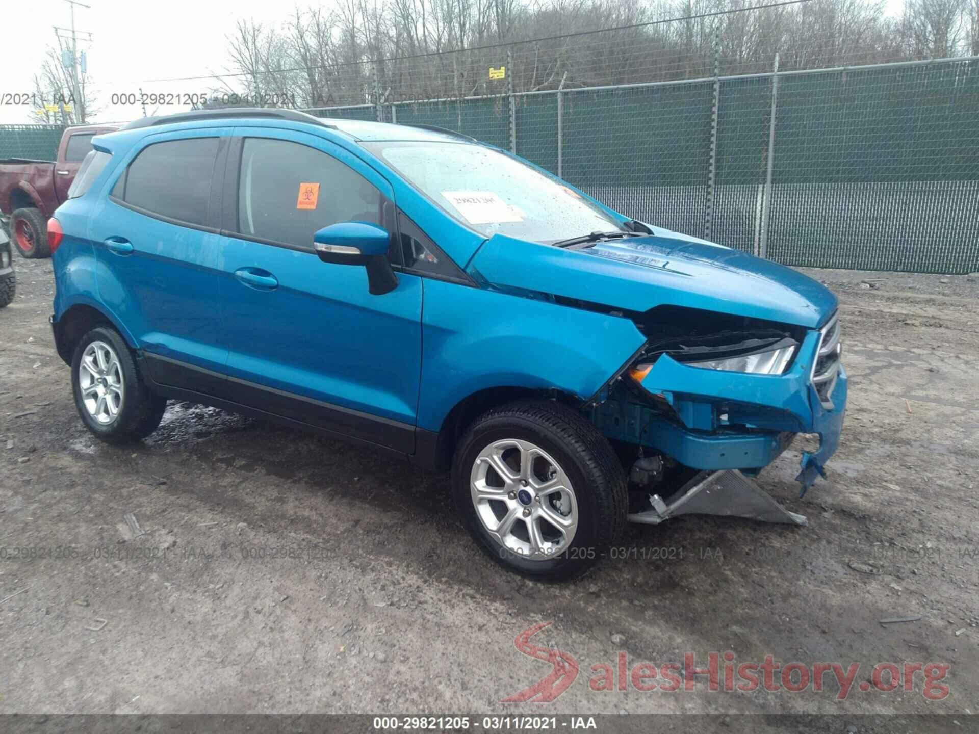 MAJ6S3GLXLC330419 2020 FORD ECOSPORT