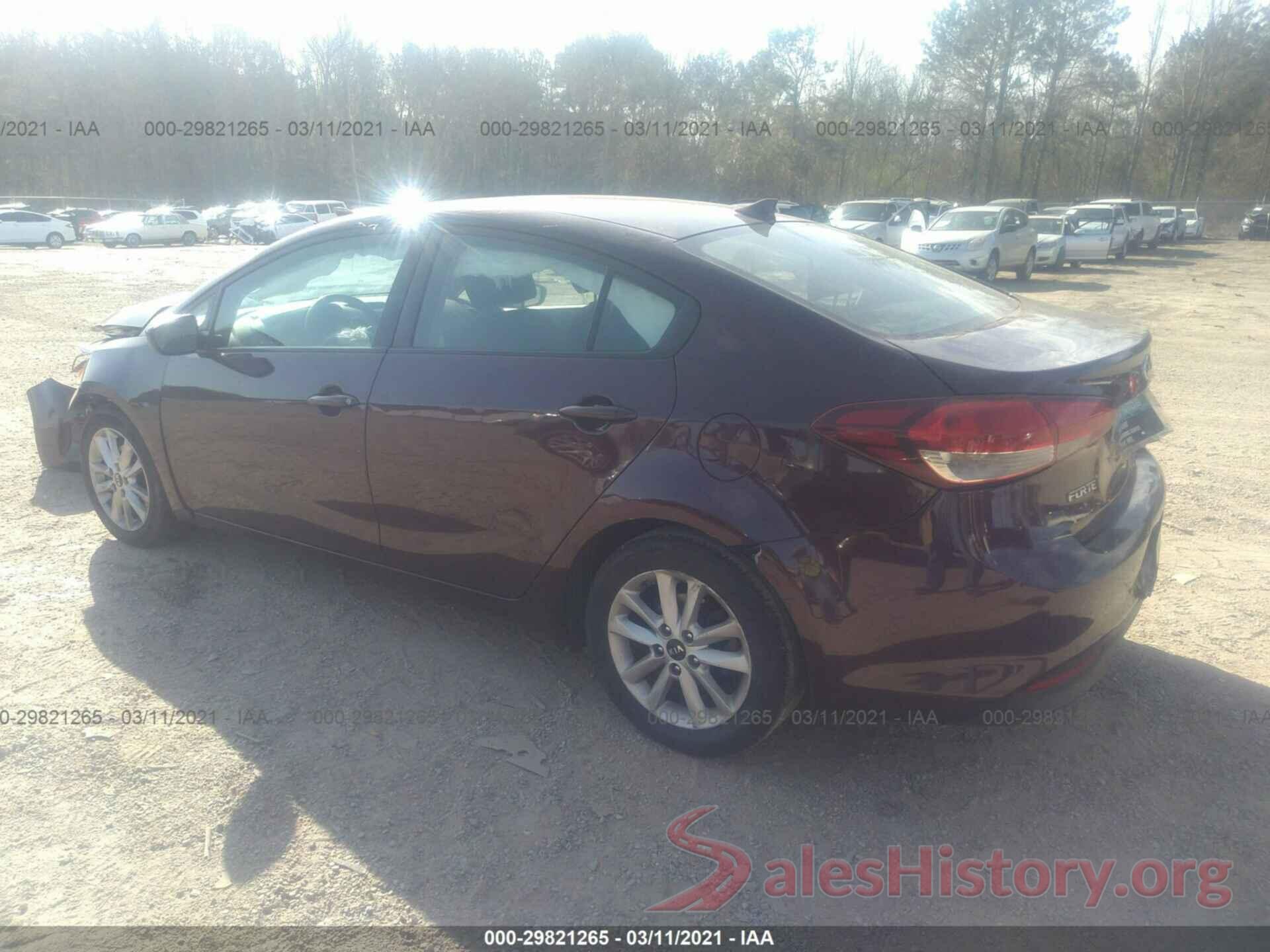 3KPFL4A73HE015227 2017 KIA FORTE