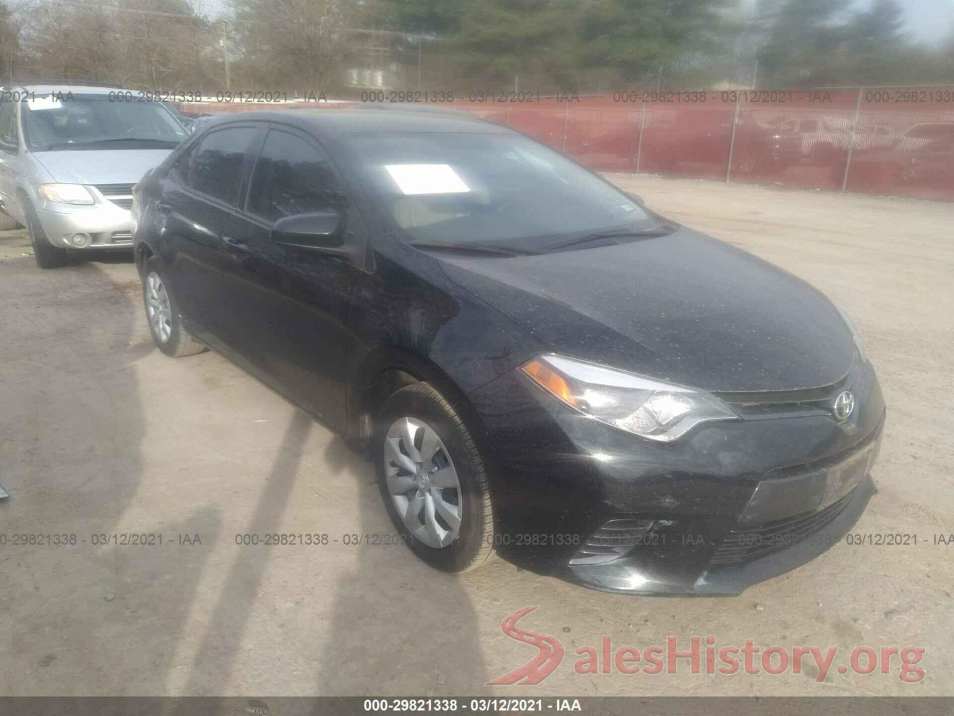 5YFBURHE2GP435460 2016 TOYOTA COROLLA