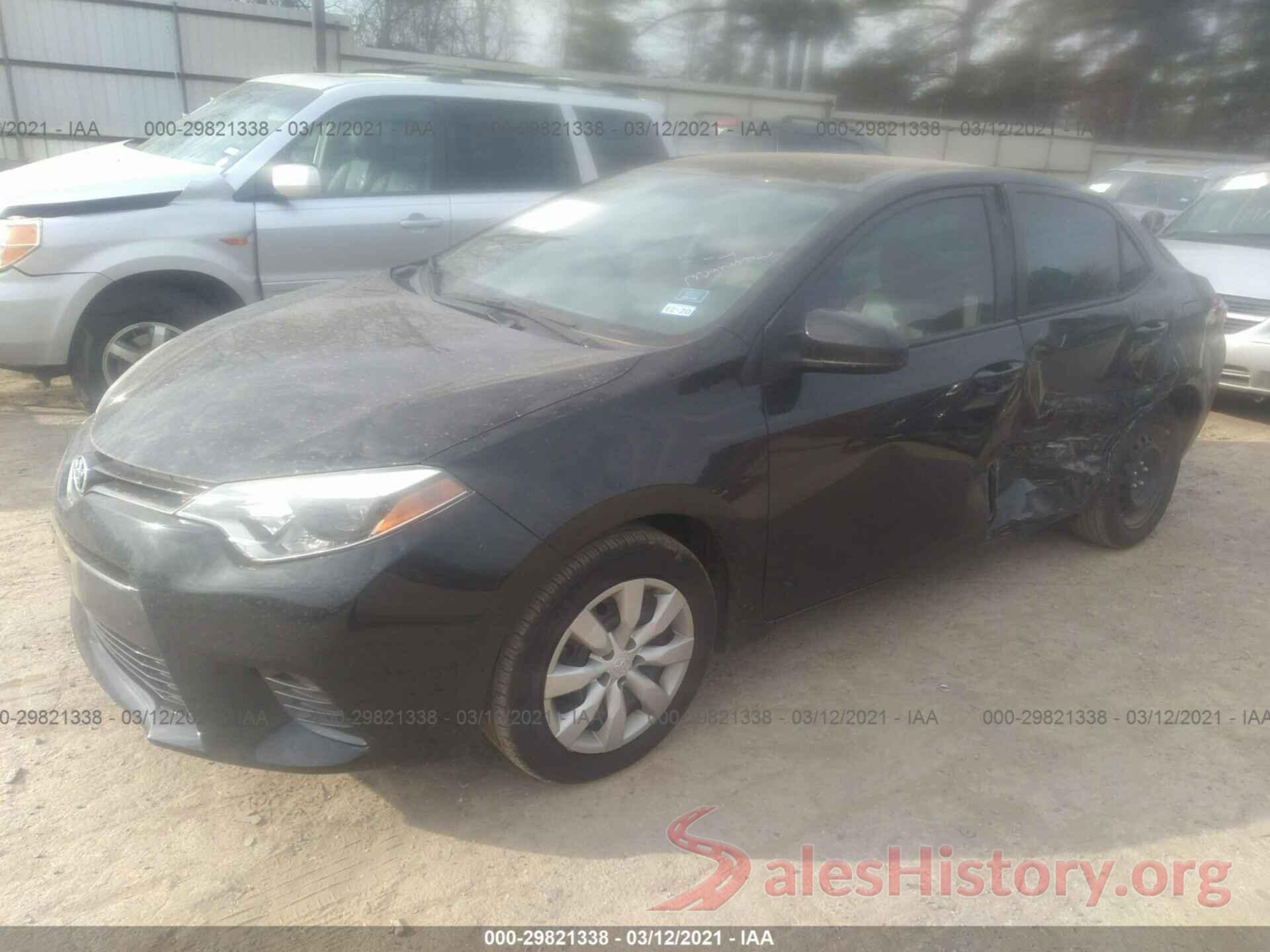 5YFBURHE2GP435460 2016 TOYOTA COROLLA