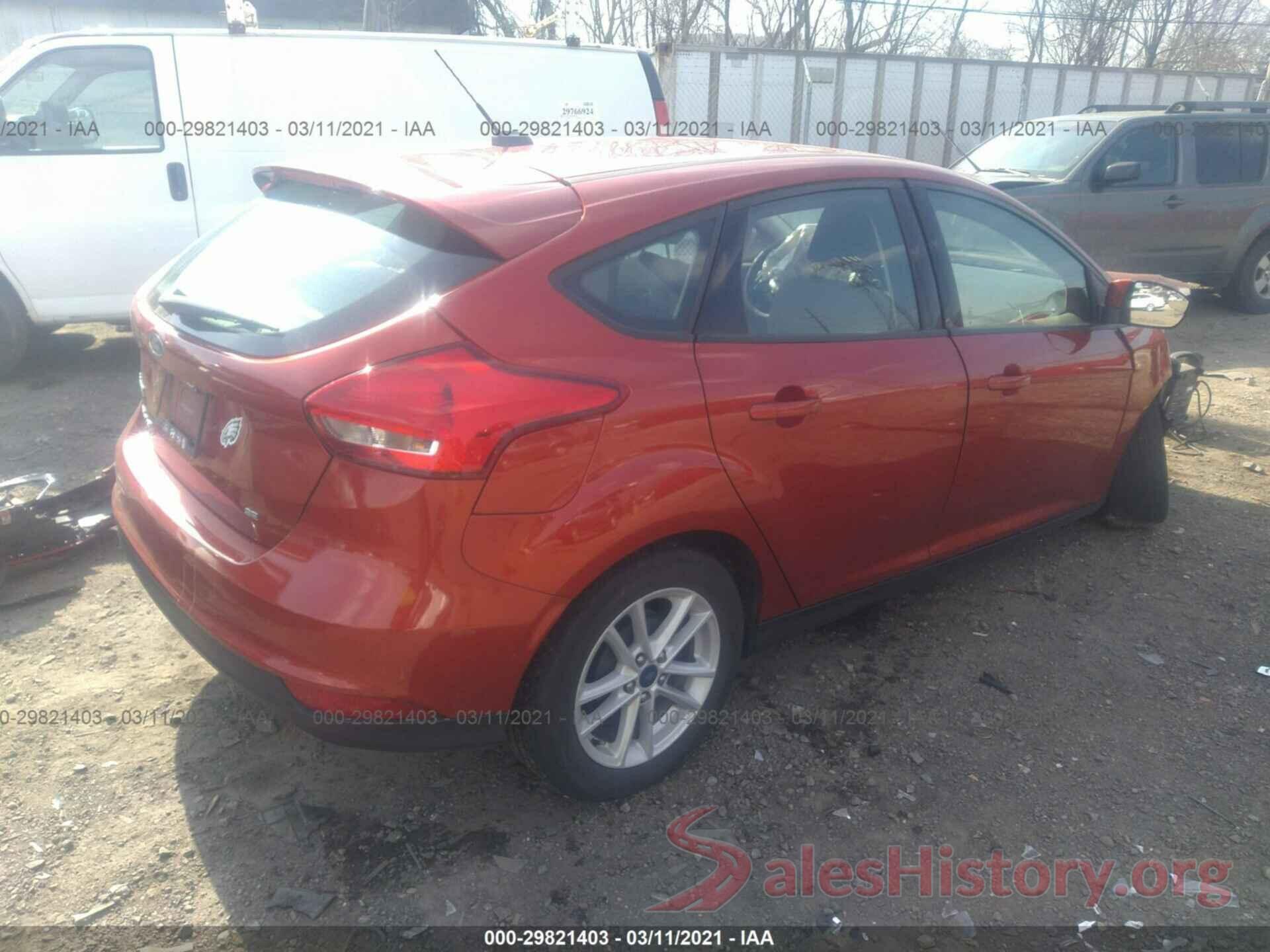 1FADP3K21JL281535 2018 FORD FOCUS