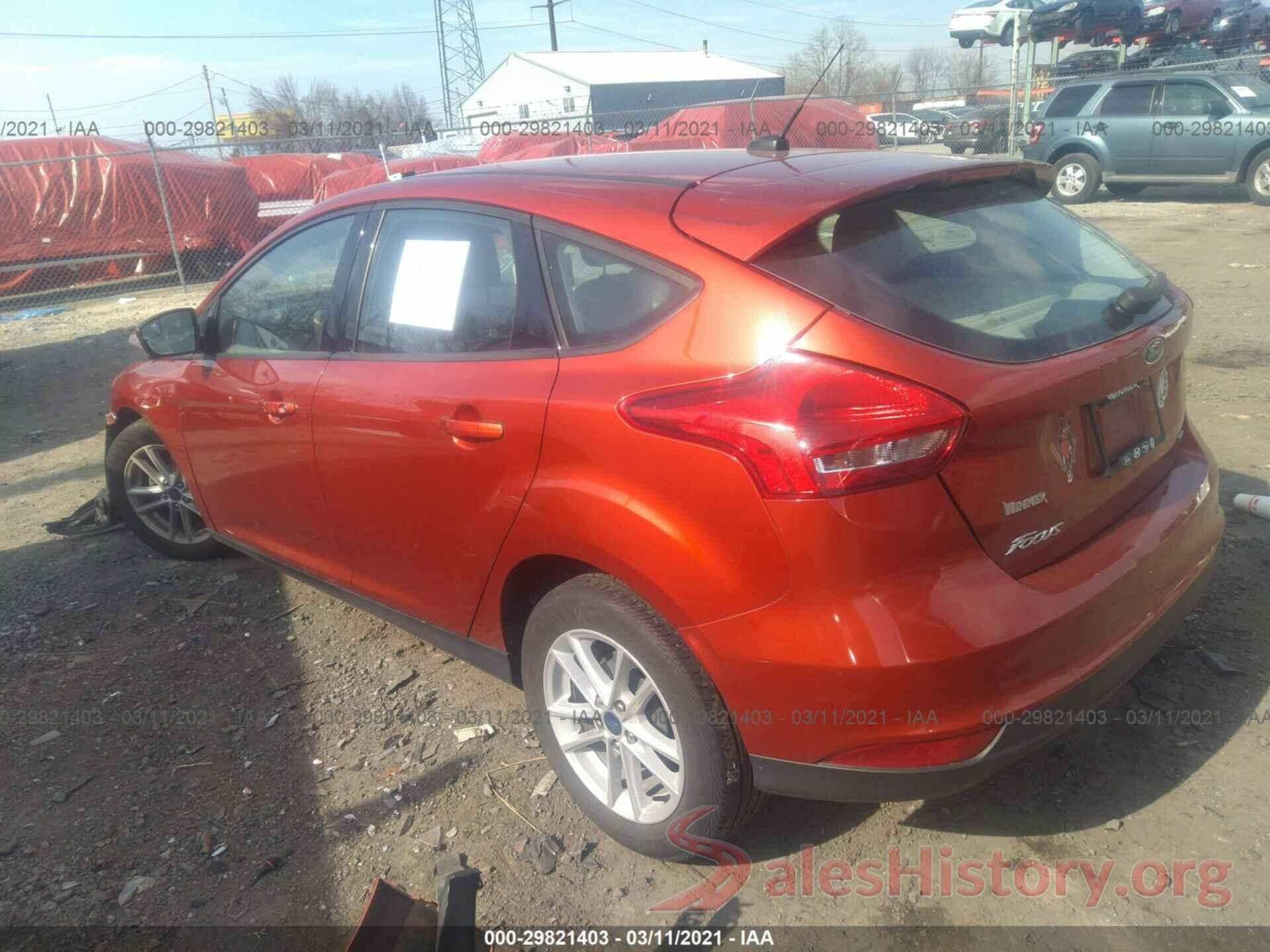 1FADP3K21JL281535 2018 FORD FOCUS