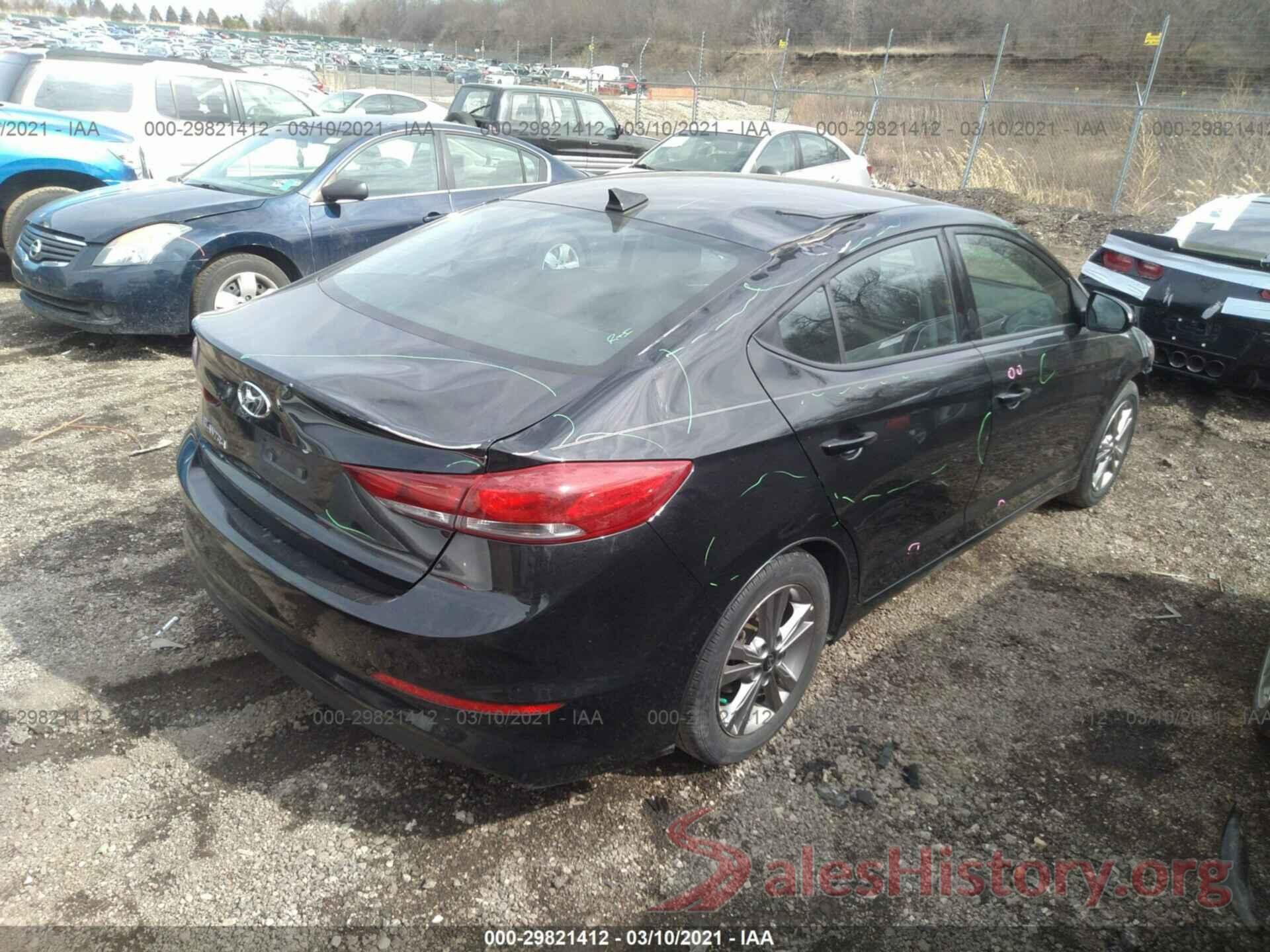 5NPD84LF0JH349357 2018 HYUNDAI ELANTRA