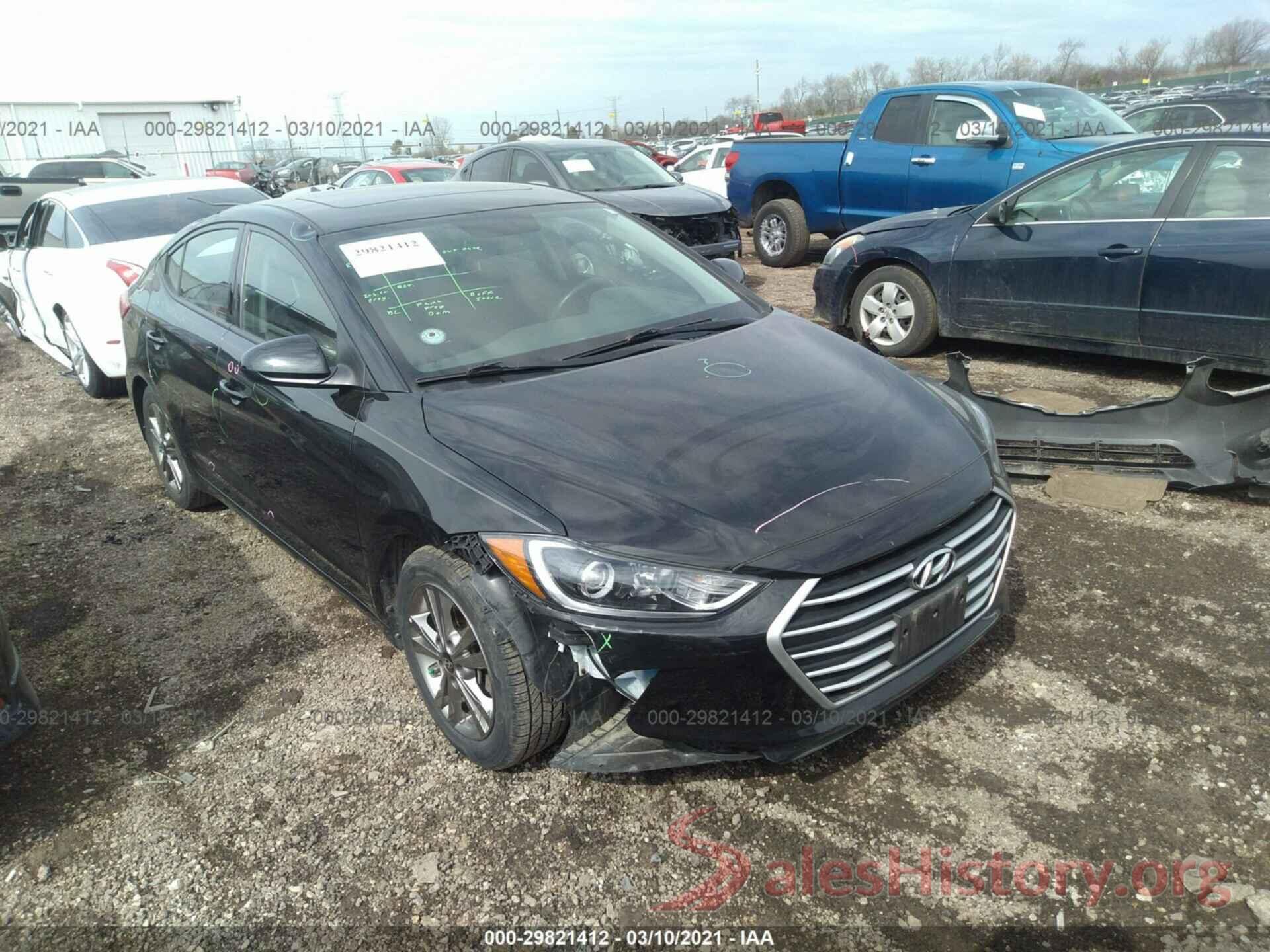 5NPD84LF0JH349357 2018 HYUNDAI ELANTRA