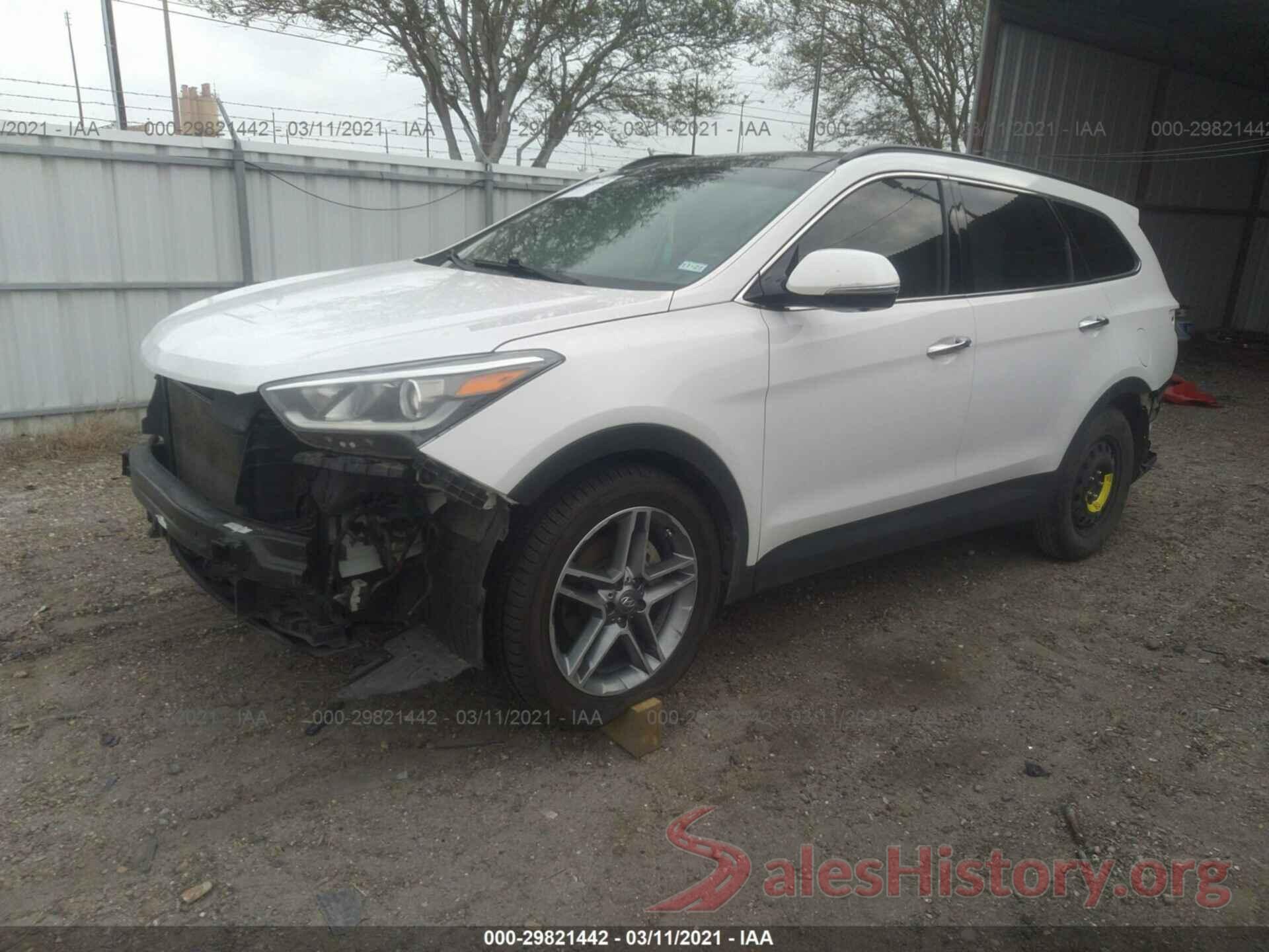 KM8SR4HF8HU194145 2017 HYUNDAI SANTA FE