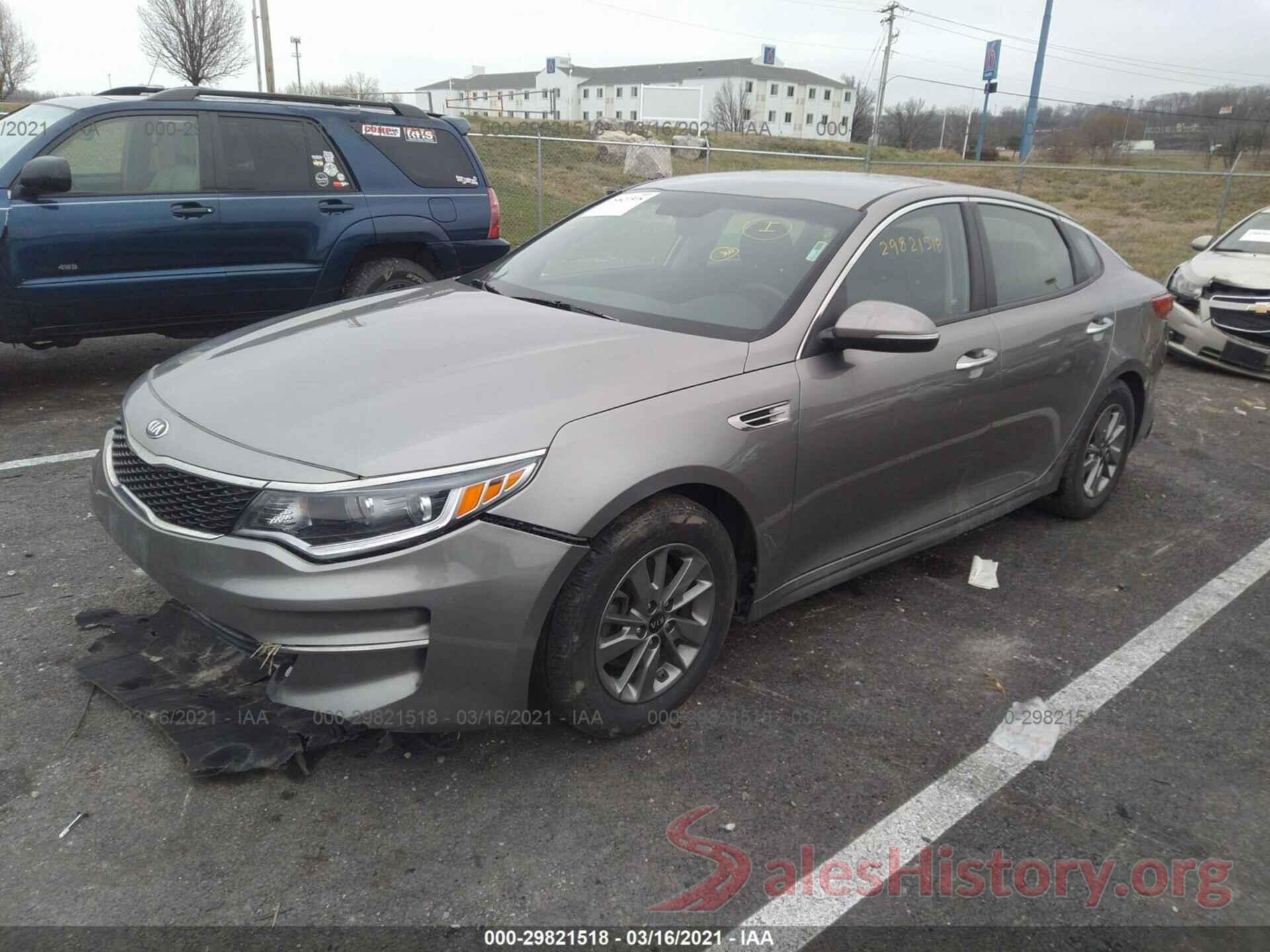 5XXGT4L1XGG109060 2016 KIA OPTIMA