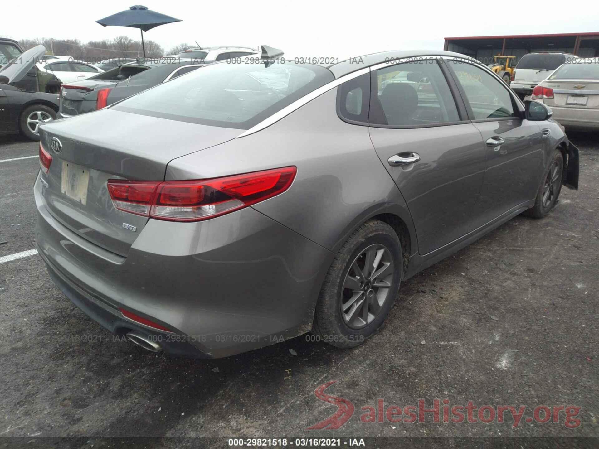 5XXGT4L1XGG109060 2016 KIA OPTIMA