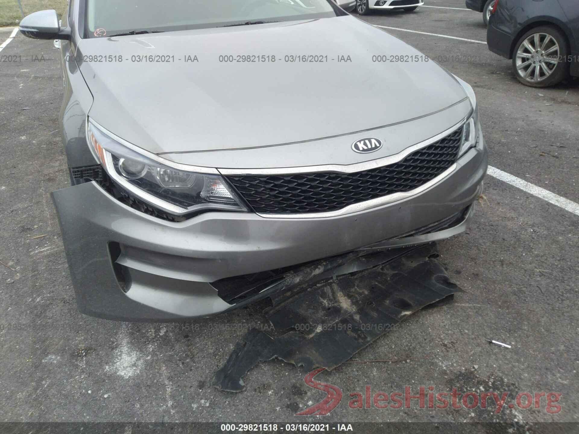 5XXGT4L1XGG109060 2016 KIA OPTIMA