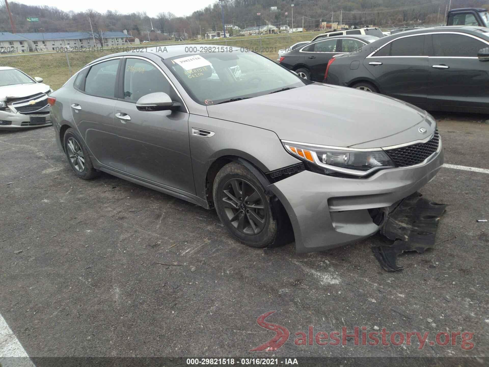 5XXGT4L1XGG109060 2016 KIA OPTIMA