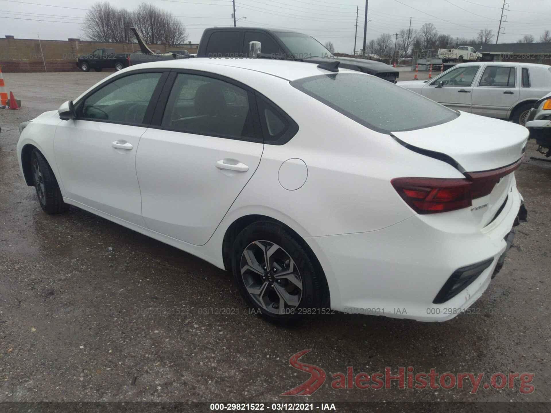 3KPF24AD9ME292788 2021 KIA FORTE