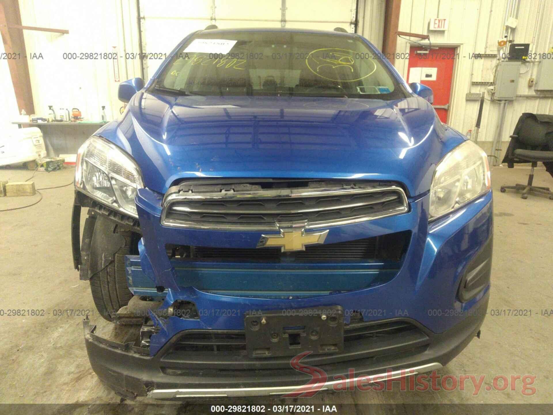 KL7CJPSB1GB624760 2016 CHEVROLET TRAX