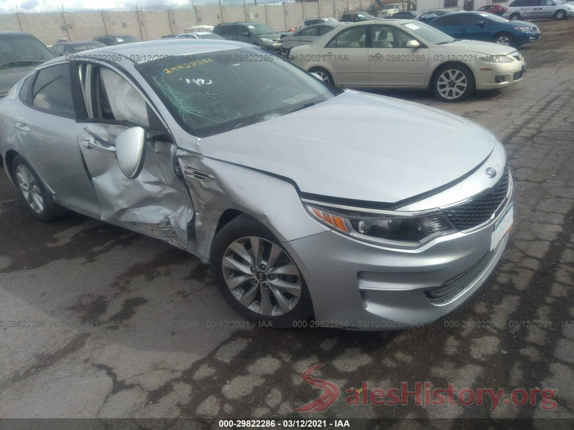 5XXGT4L38GG045120 2016 KIA OPTIMA