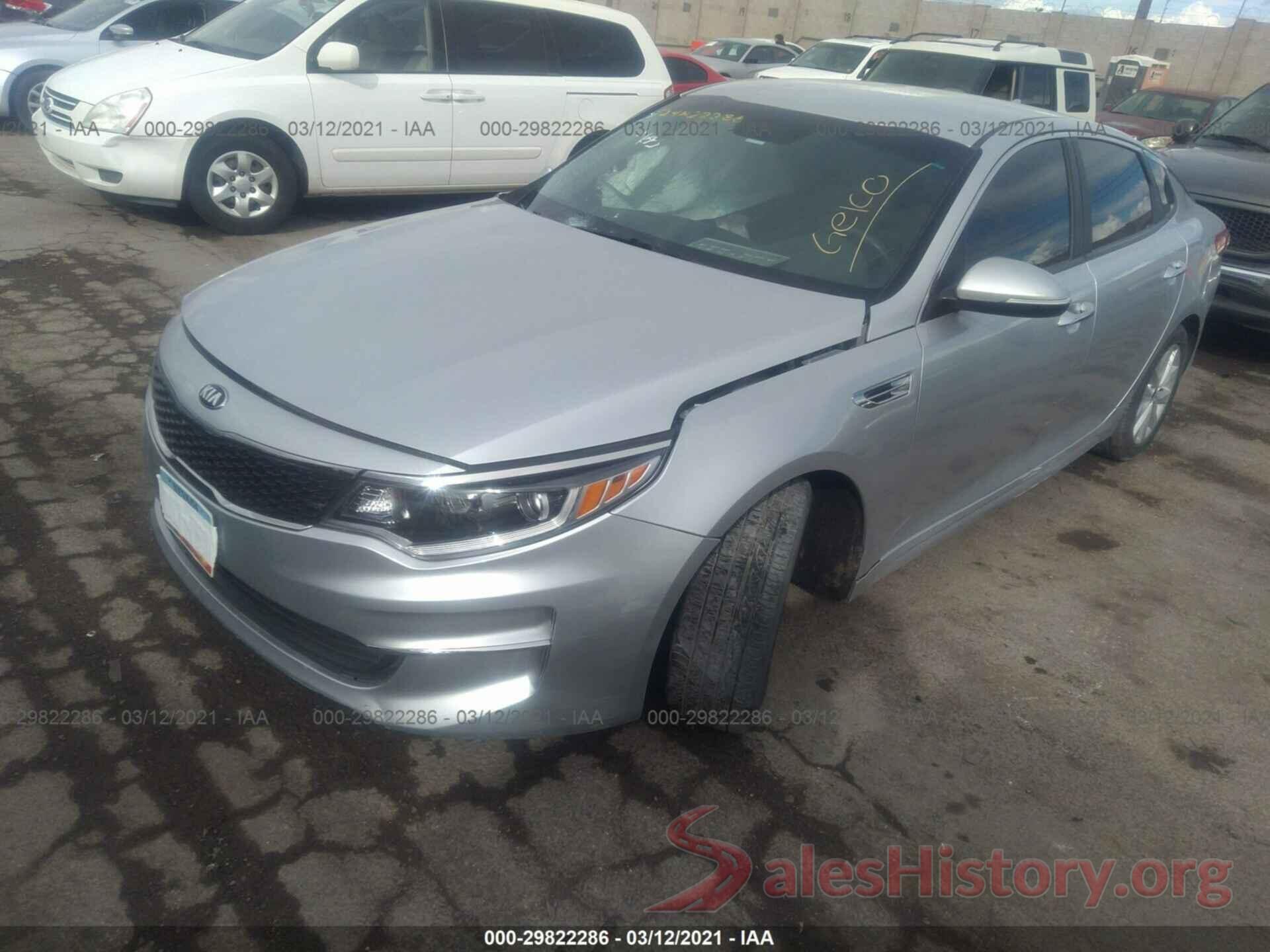 5XXGT4L38GG045120 2016 KIA OPTIMA