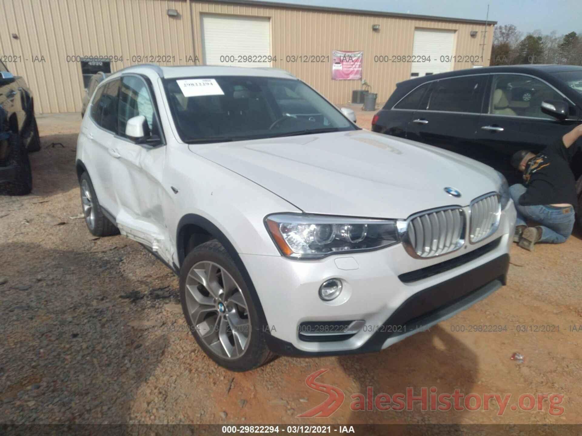 5UXWX7C30H0U43036 2017 BMW X3