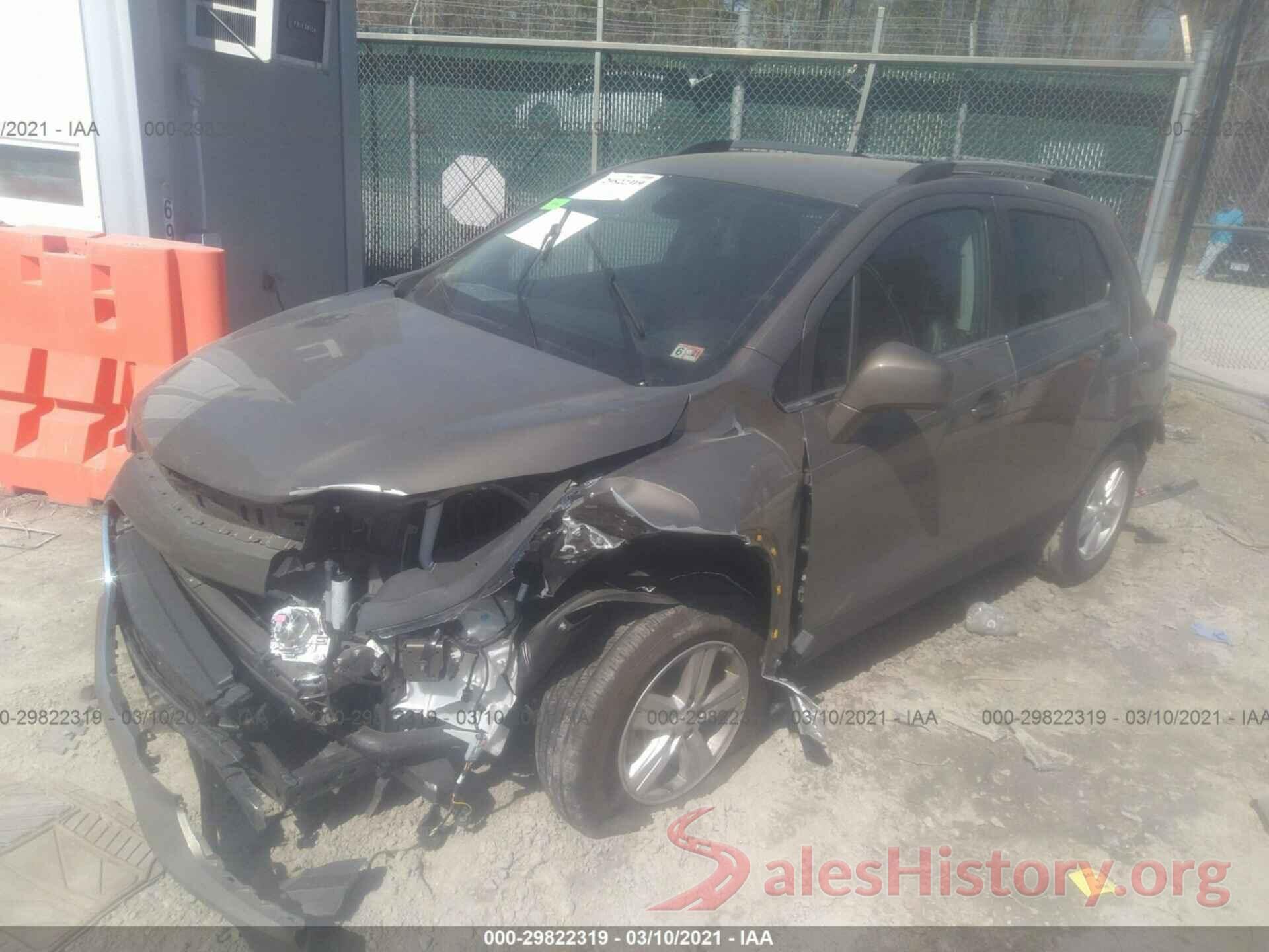 KL7CJLSB8LB336625 2020 CHEVROLET TRAX