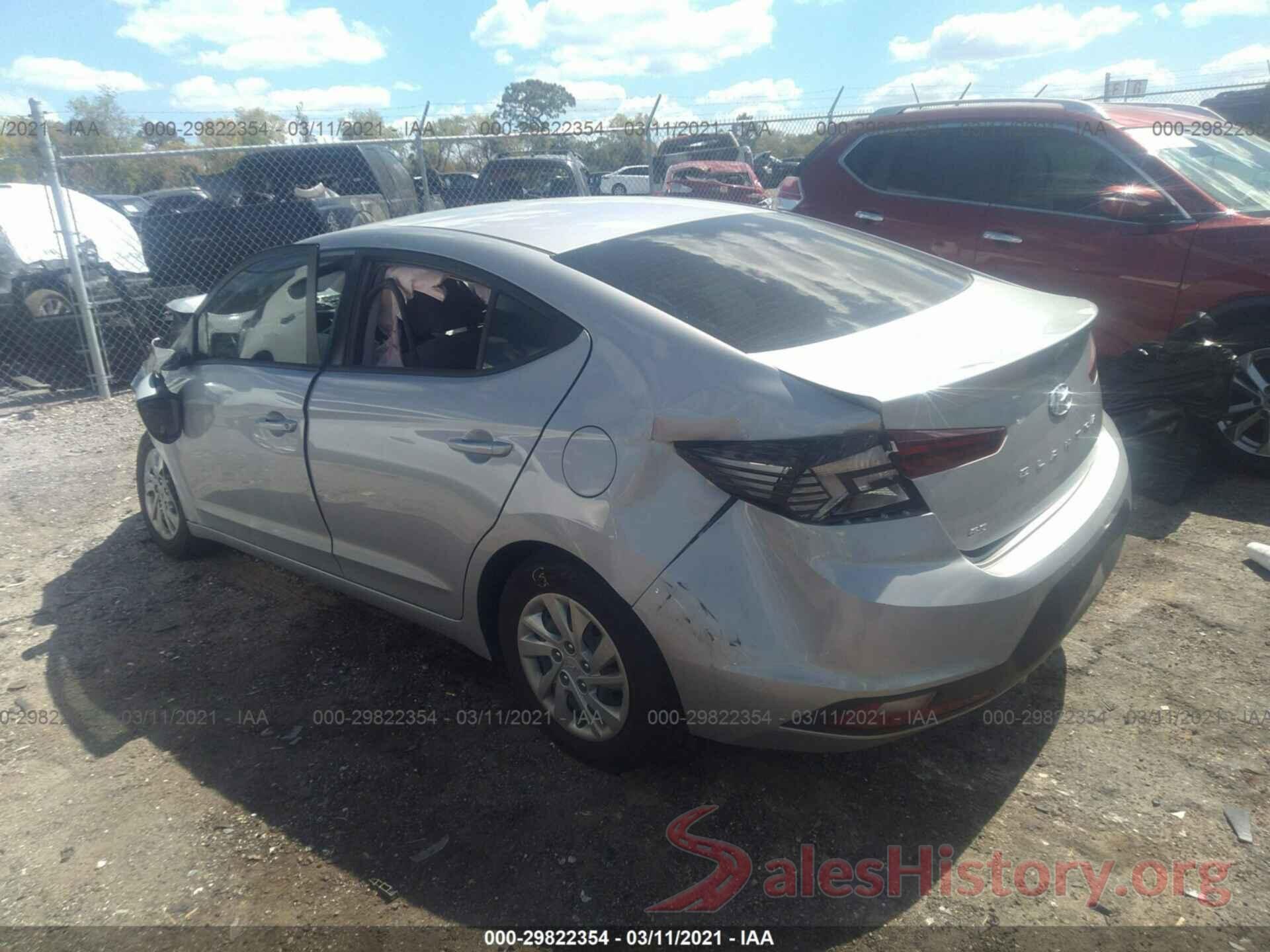 KMHD74LF4LU072543 2020 HYUNDAI ELANTRA