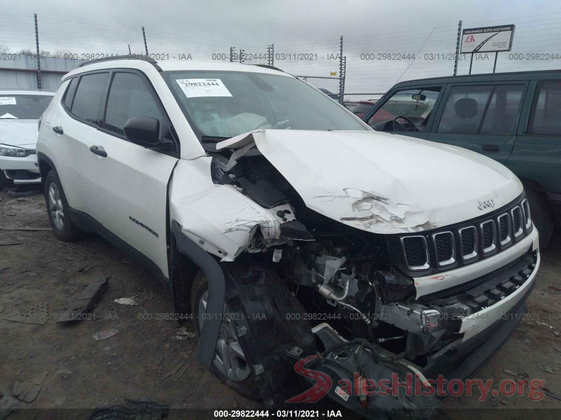 3C4NJCAB9JT286195 2018 JEEP COMPASS