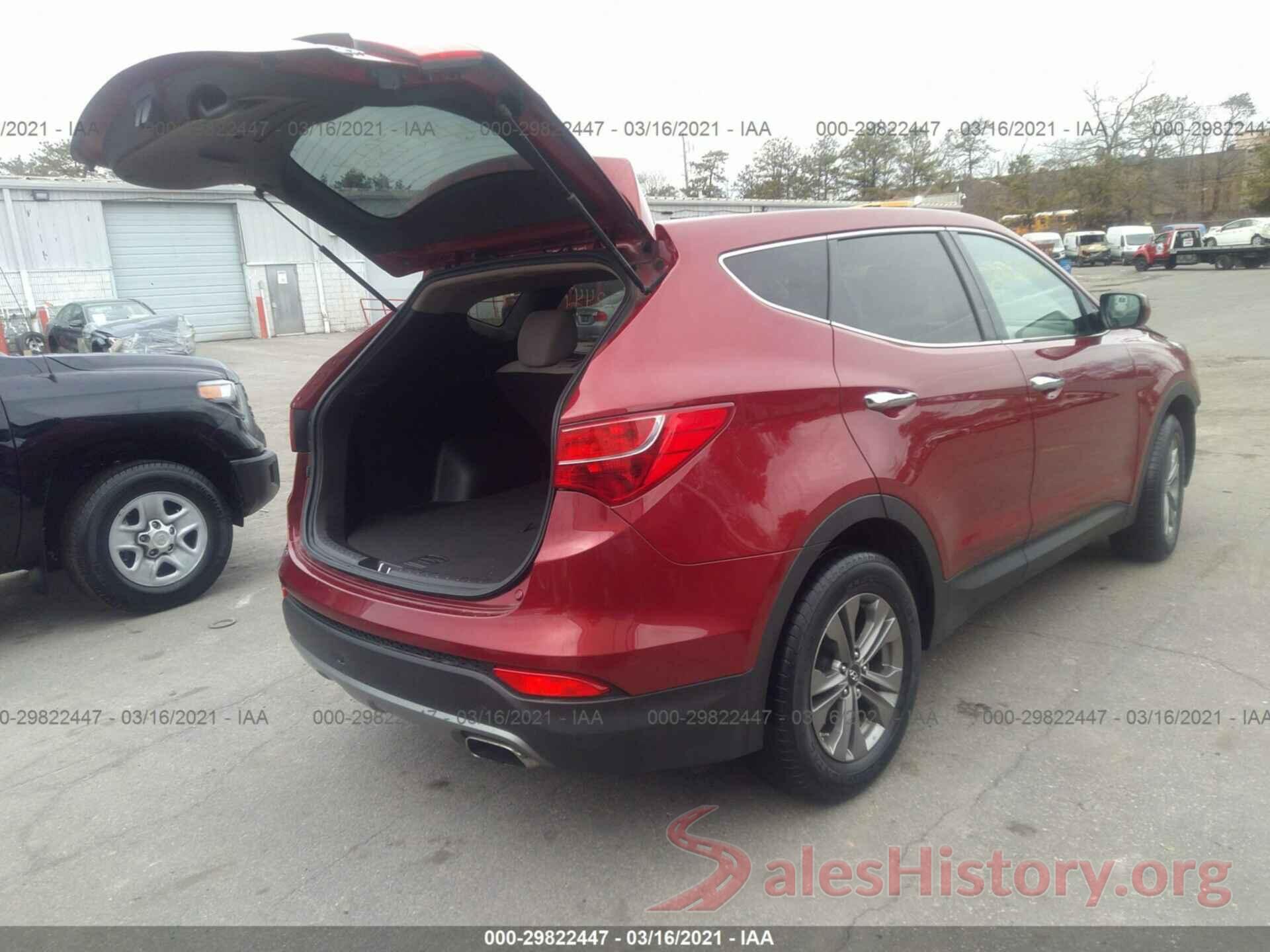 5XYZTDLB3GG329606 2016 HYUNDAI SANTA FE SPORT