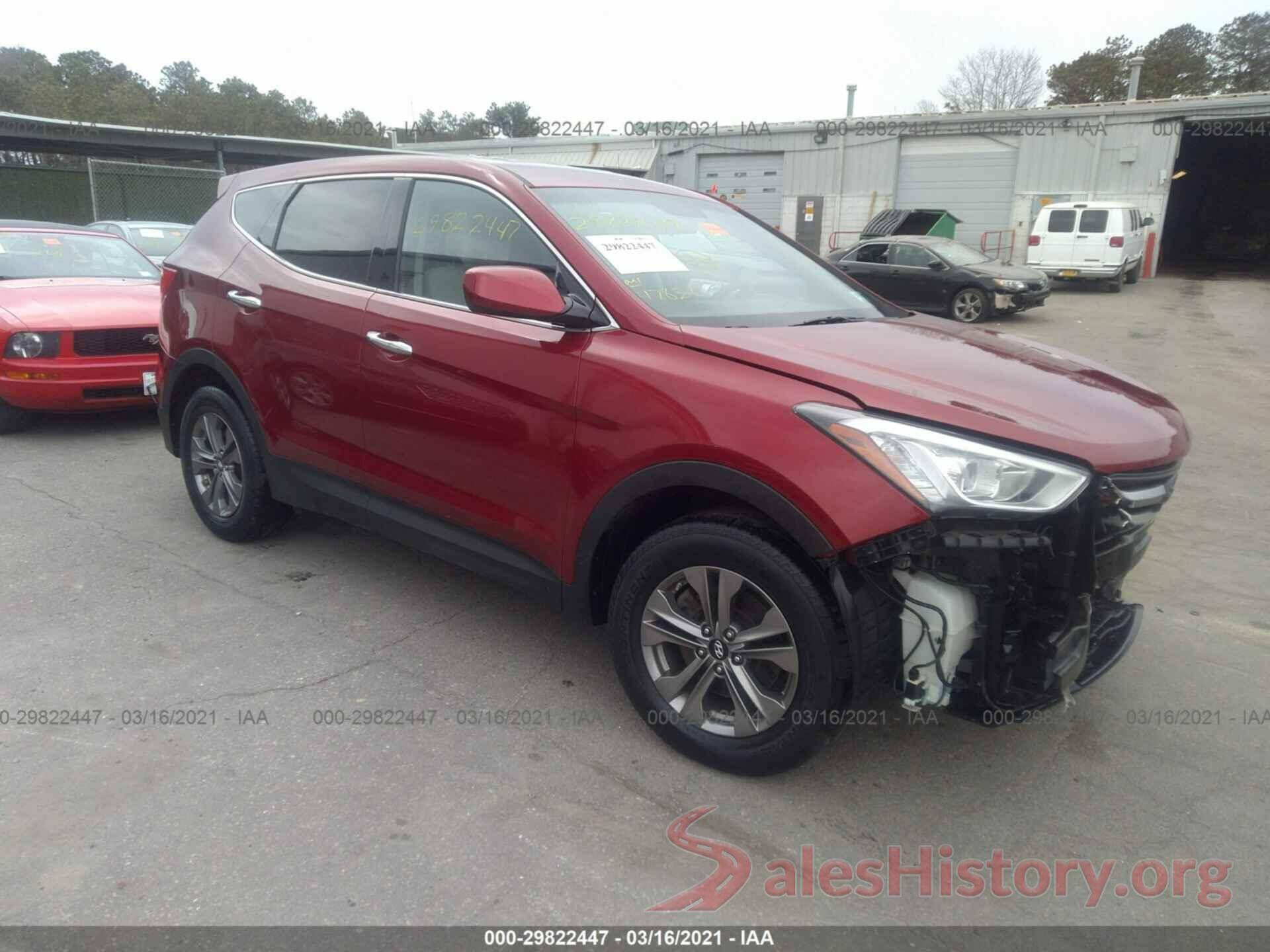 5XYZTDLB3GG329606 2016 HYUNDAI SANTA FE SPORT