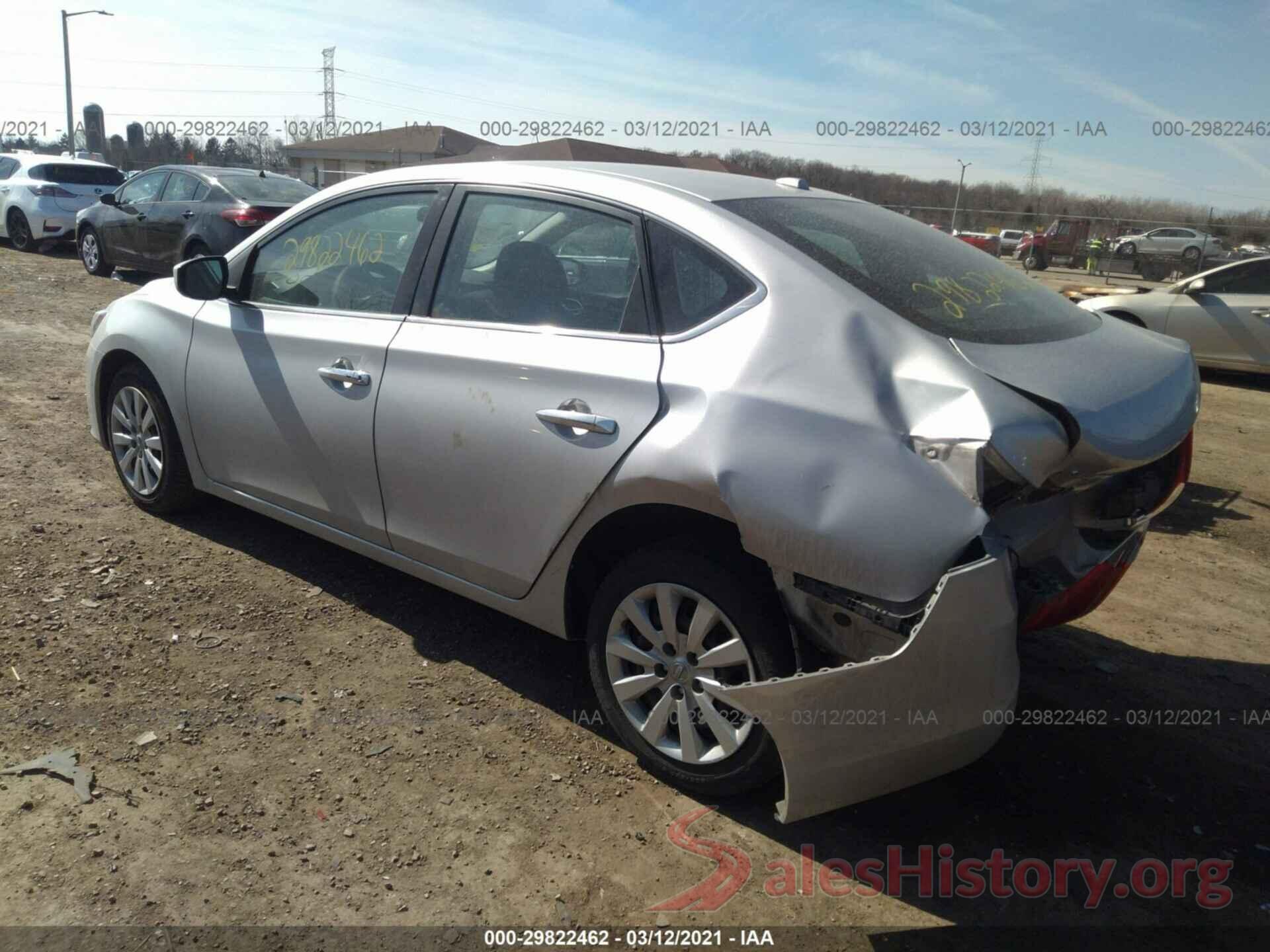 3N1AB7AP8HY319721 2017 NISSAN SENTRA