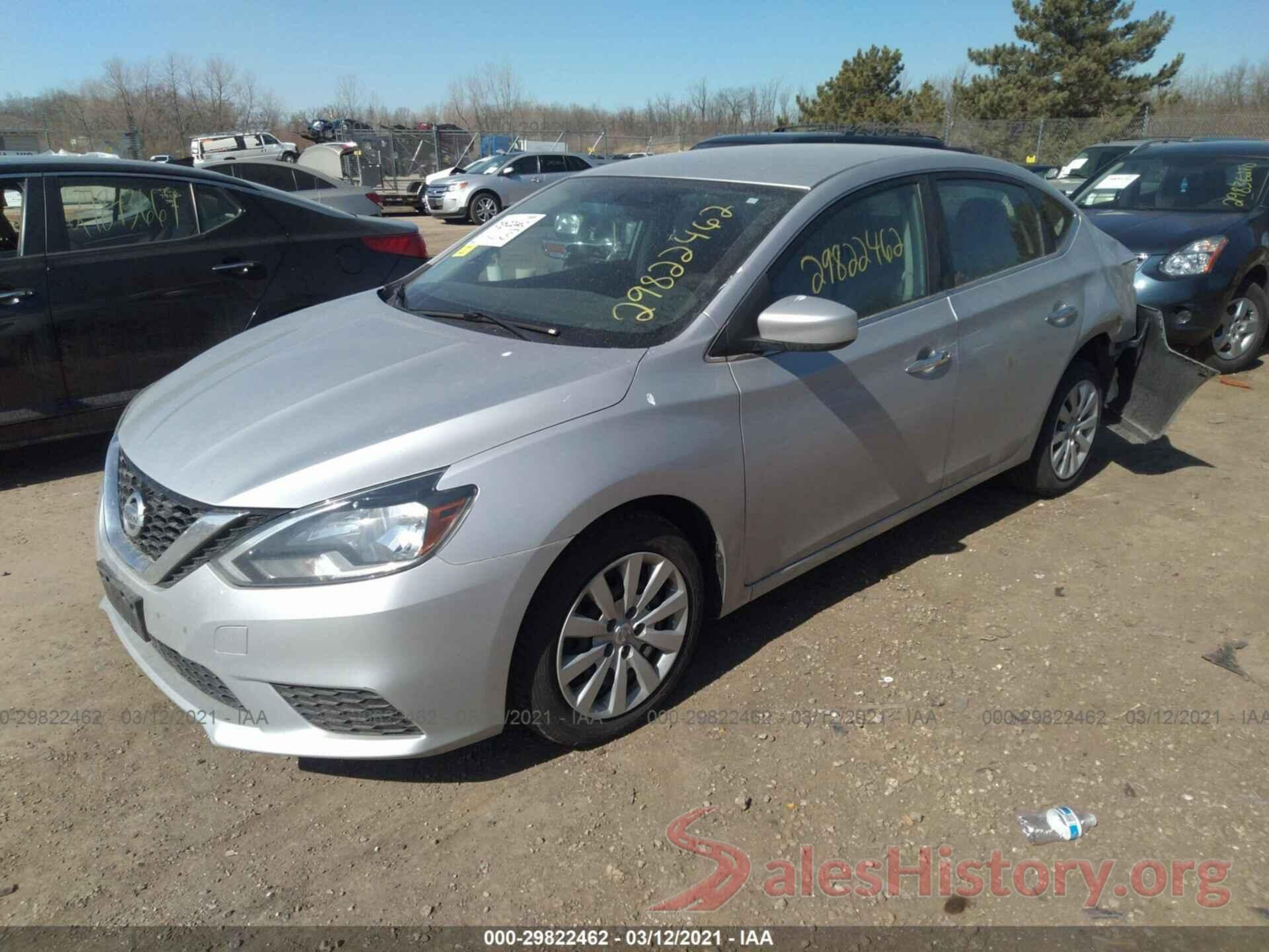 3N1AB7AP8HY319721 2017 NISSAN SENTRA