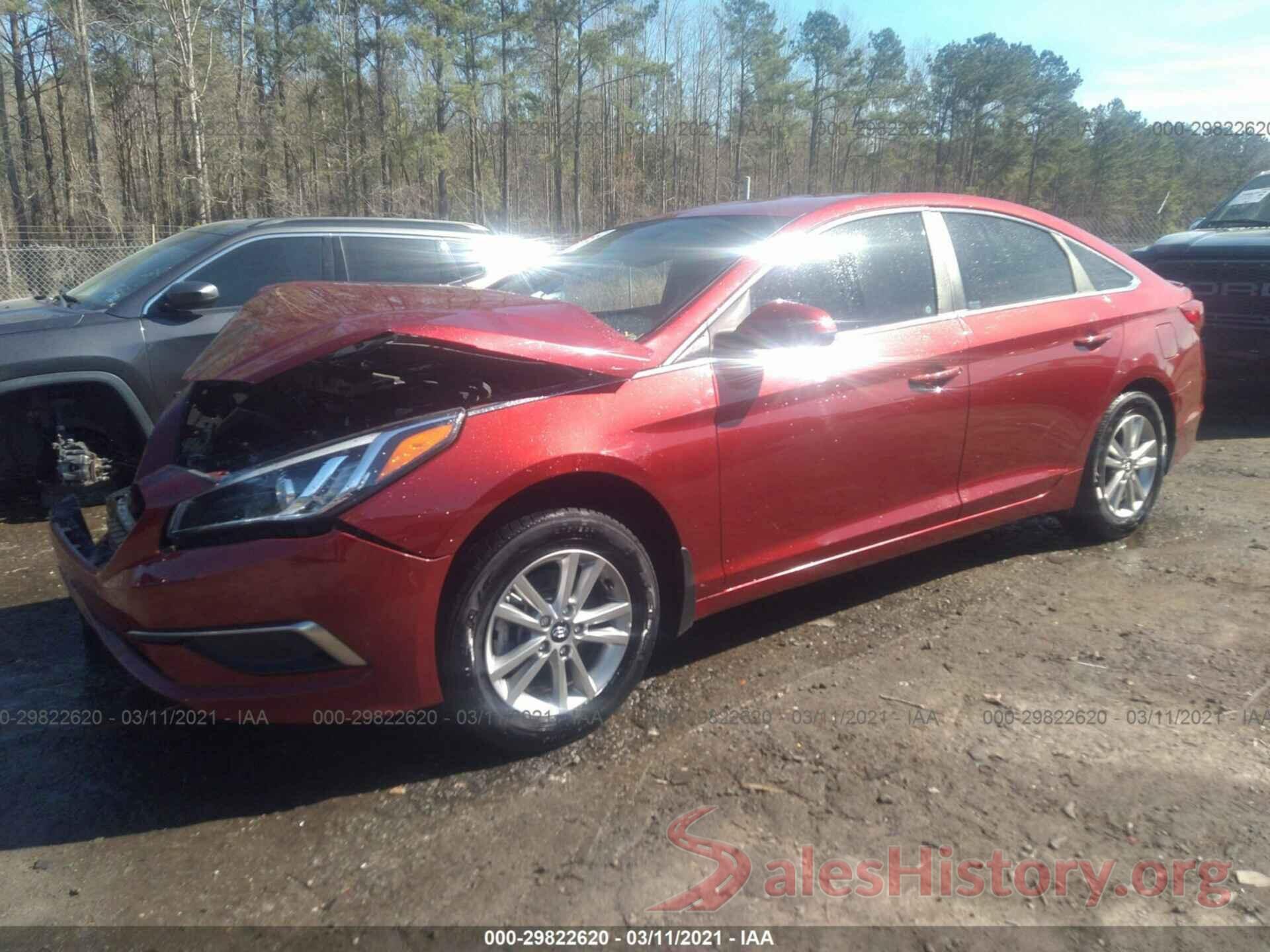 5NPE24AF5GH310975 2016 HYUNDAI SONATA