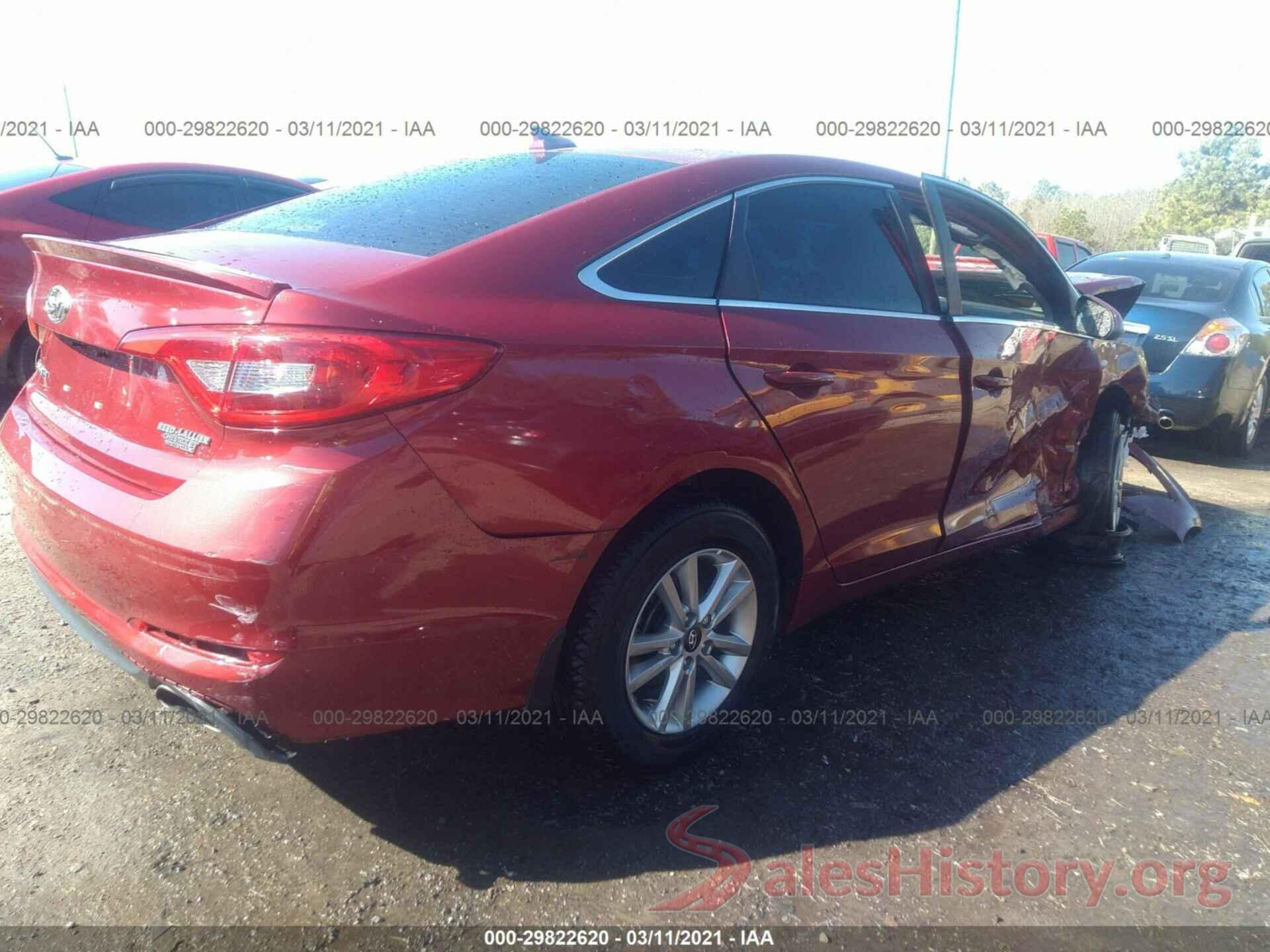 5NPE24AF5GH310975 2016 HYUNDAI SONATA