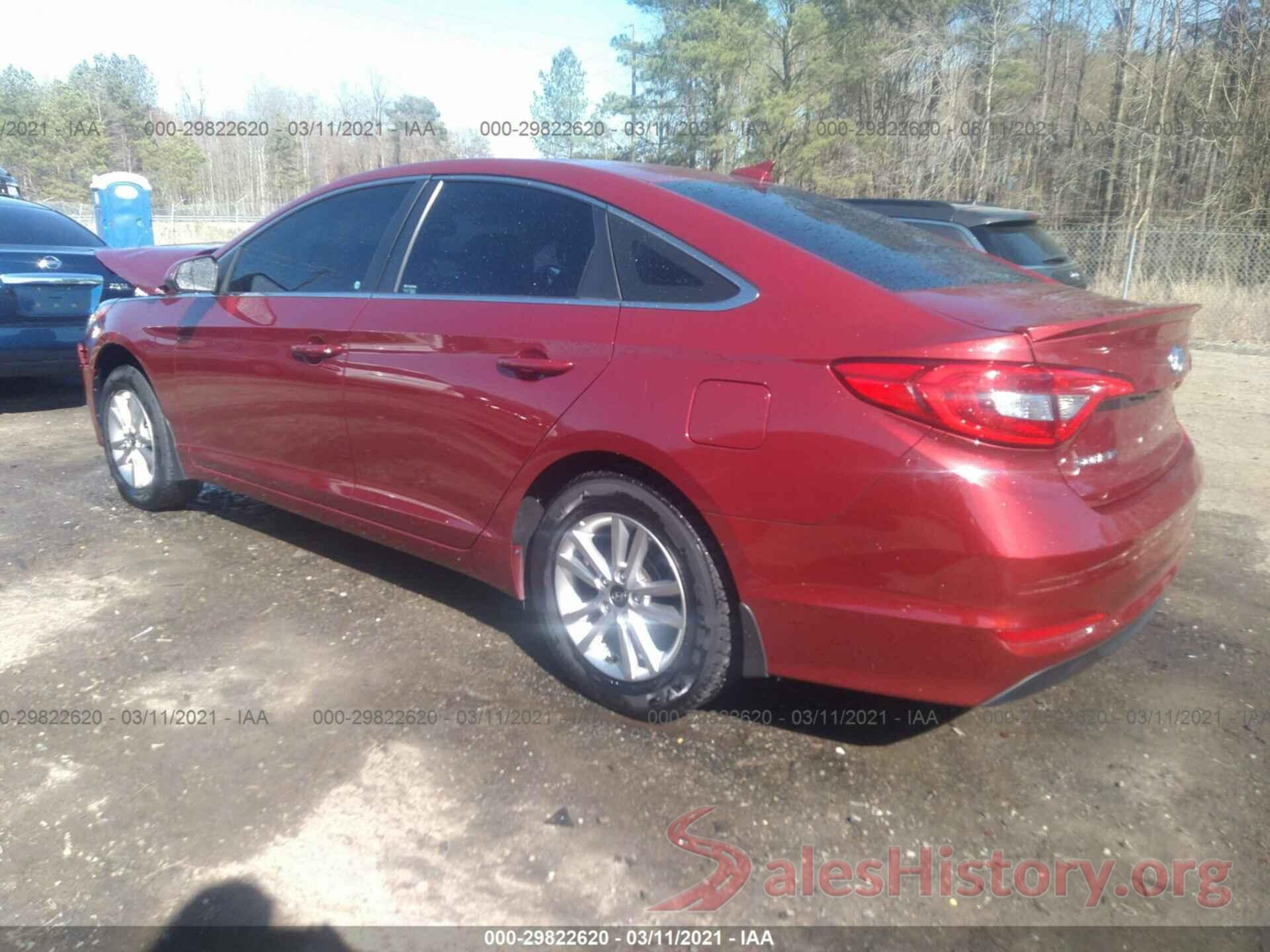 5NPE24AF5GH310975 2016 HYUNDAI SONATA