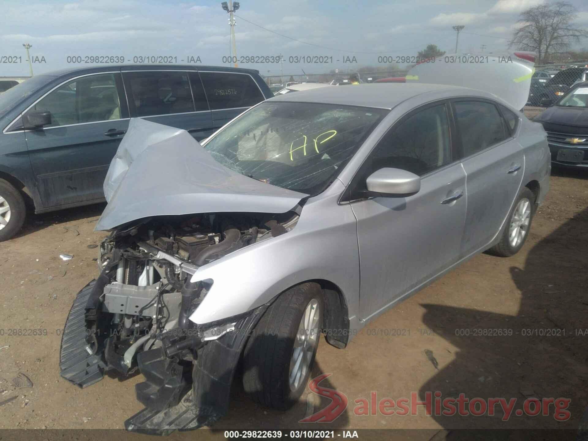 3N1AB7AP2KY442132 2019 NISSAN SENTRA