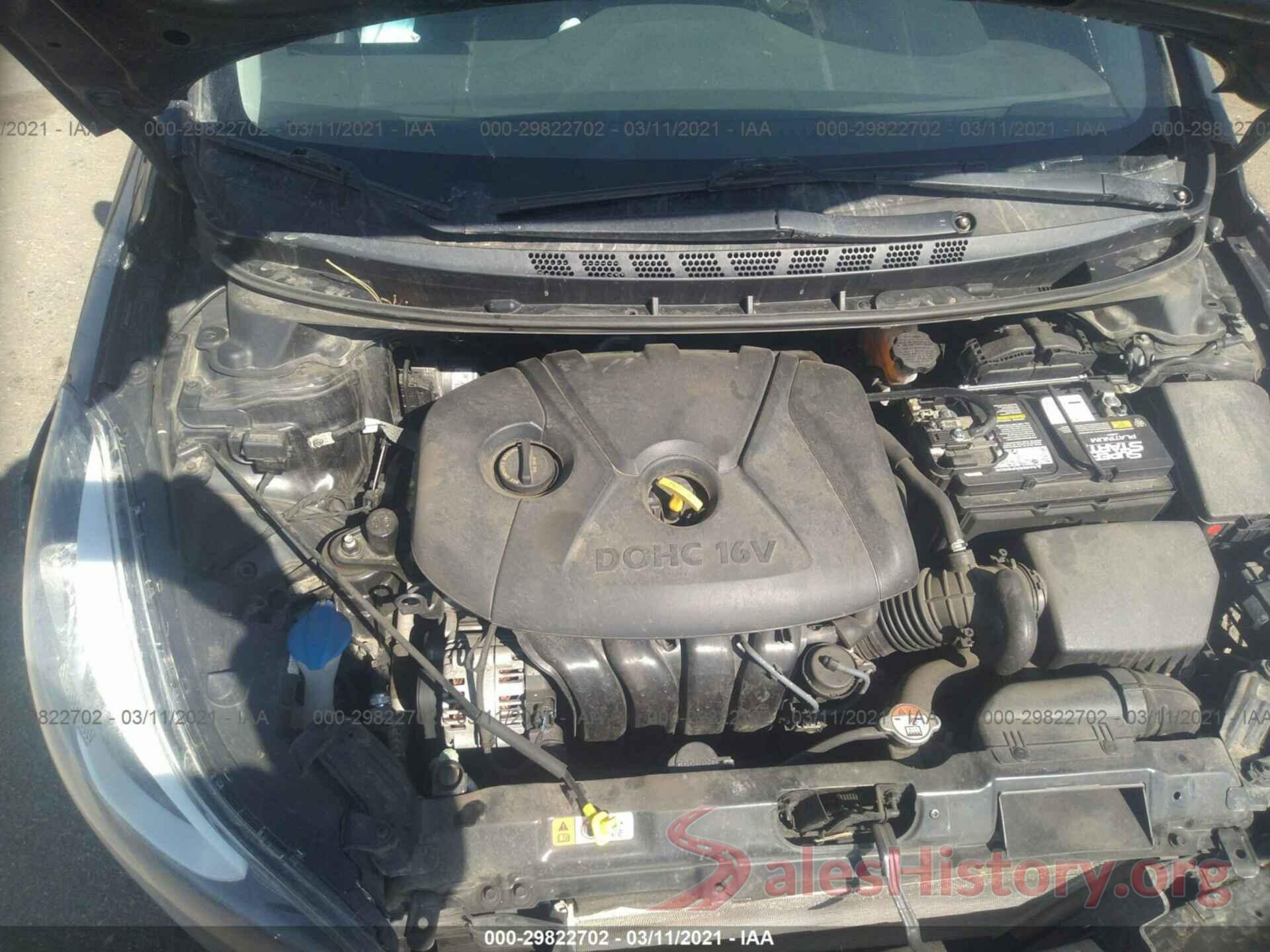 5NPDH4AEXGH778170 2016 HYUNDAI ELANTRA