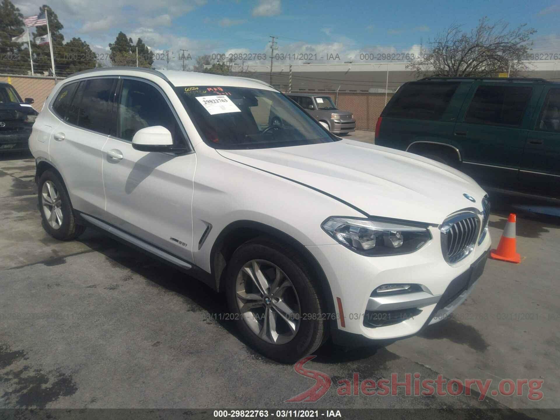 5UXTR9C51JLC79670 2018 BMW X3