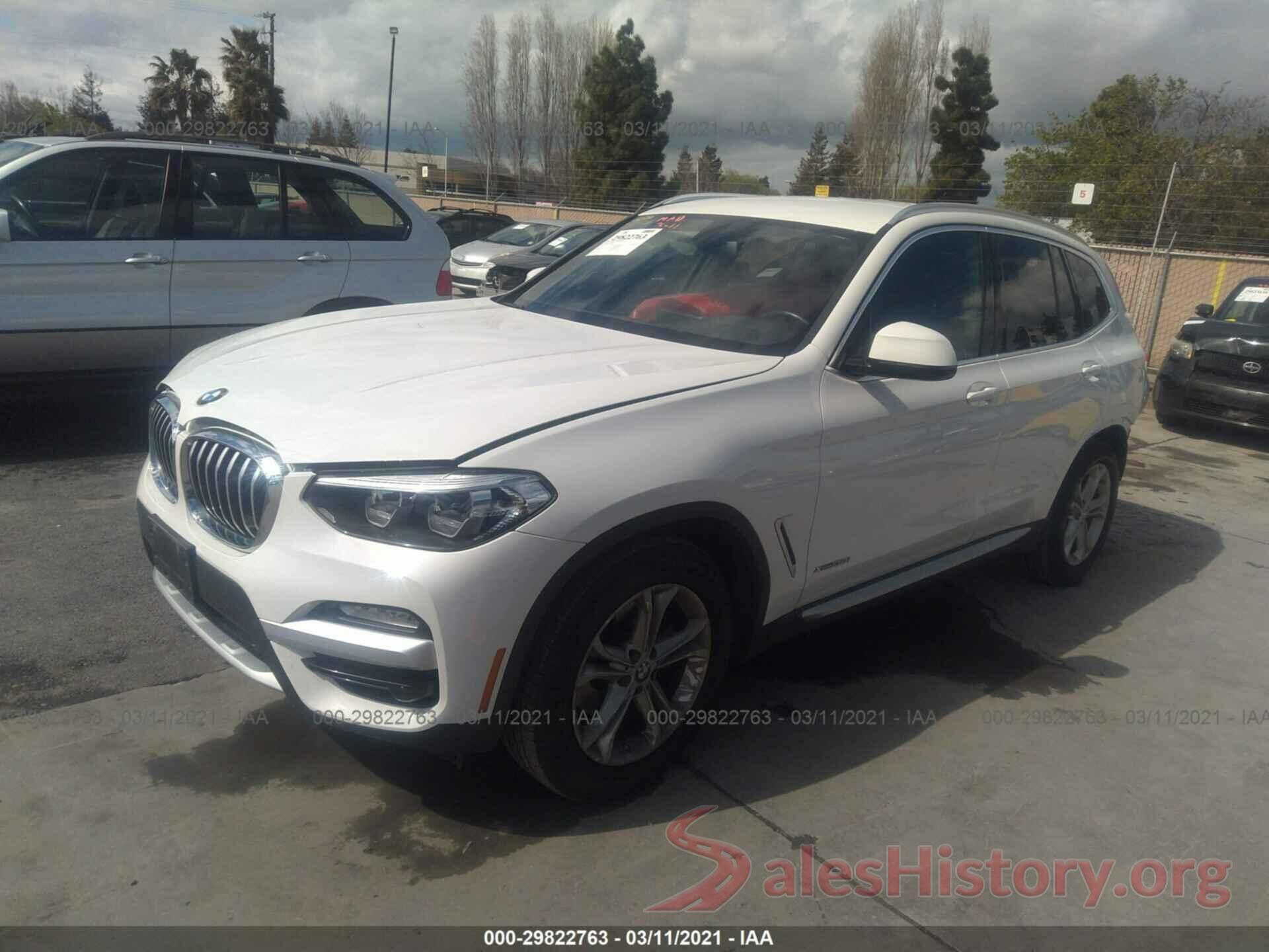 5UXTR9C51JLC79670 2018 BMW X3