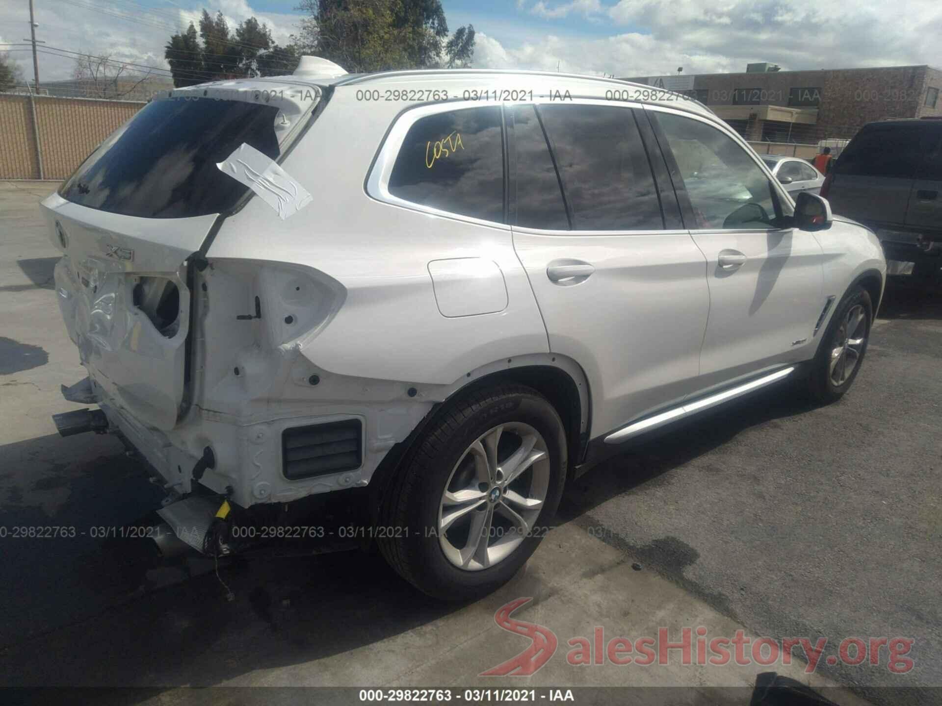 5UXTR9C51JLC79670 2018 BMW X3