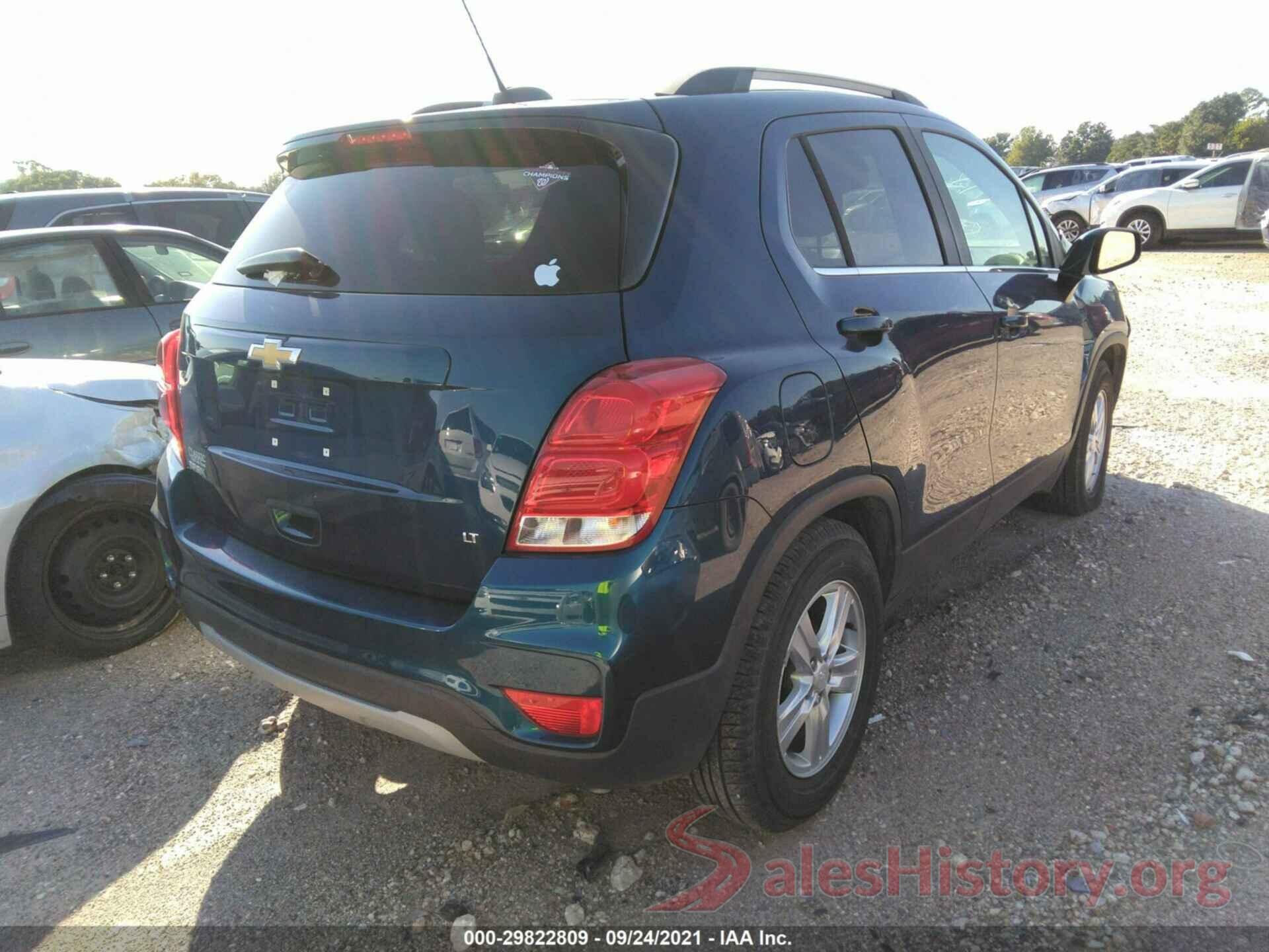 3GNCJLSB7KL261410 2019 CHEVROLET TRAX