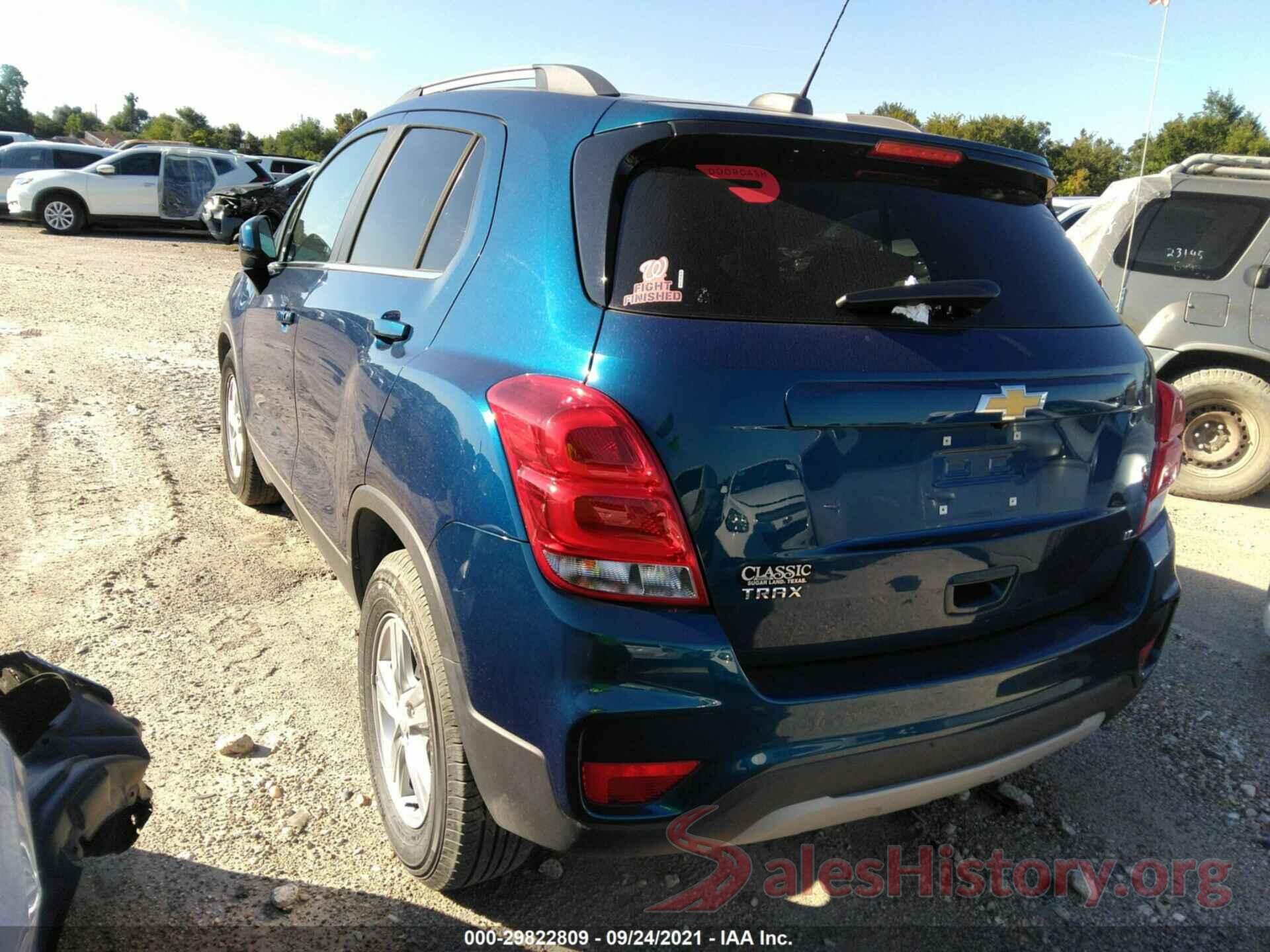 3GNCJLSB7KL261410 2019 CHEVROLET TRAX