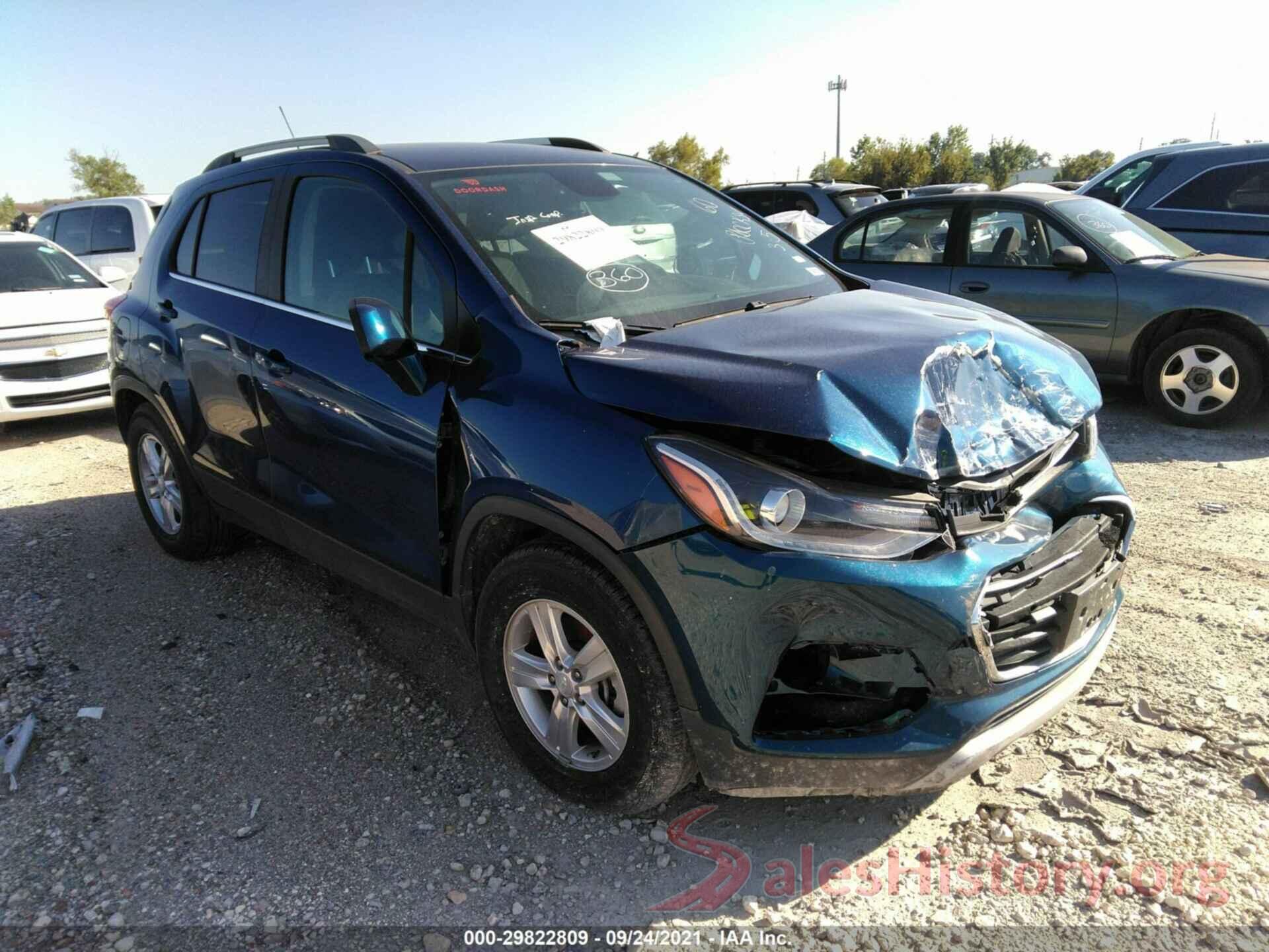 3GNCJLSB7KL261410 2019 CHEVROLET TRAX