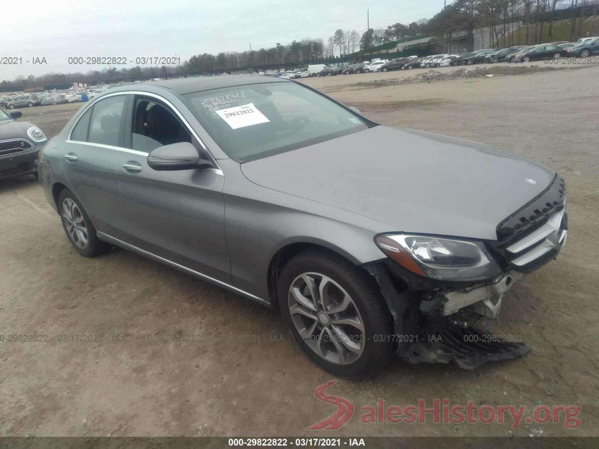 55SWF4KB0GU115688 2016 MERCEDES-BENZ C-CLASS