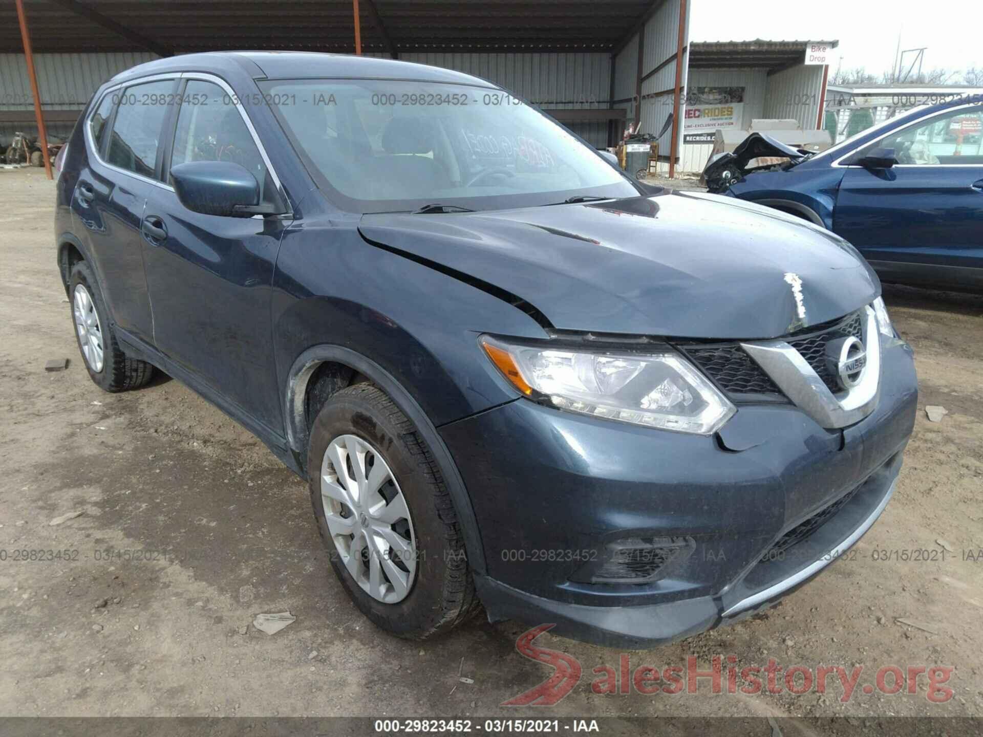 KNMAT2MT0GP706799 2016 NISSAN ROGUE