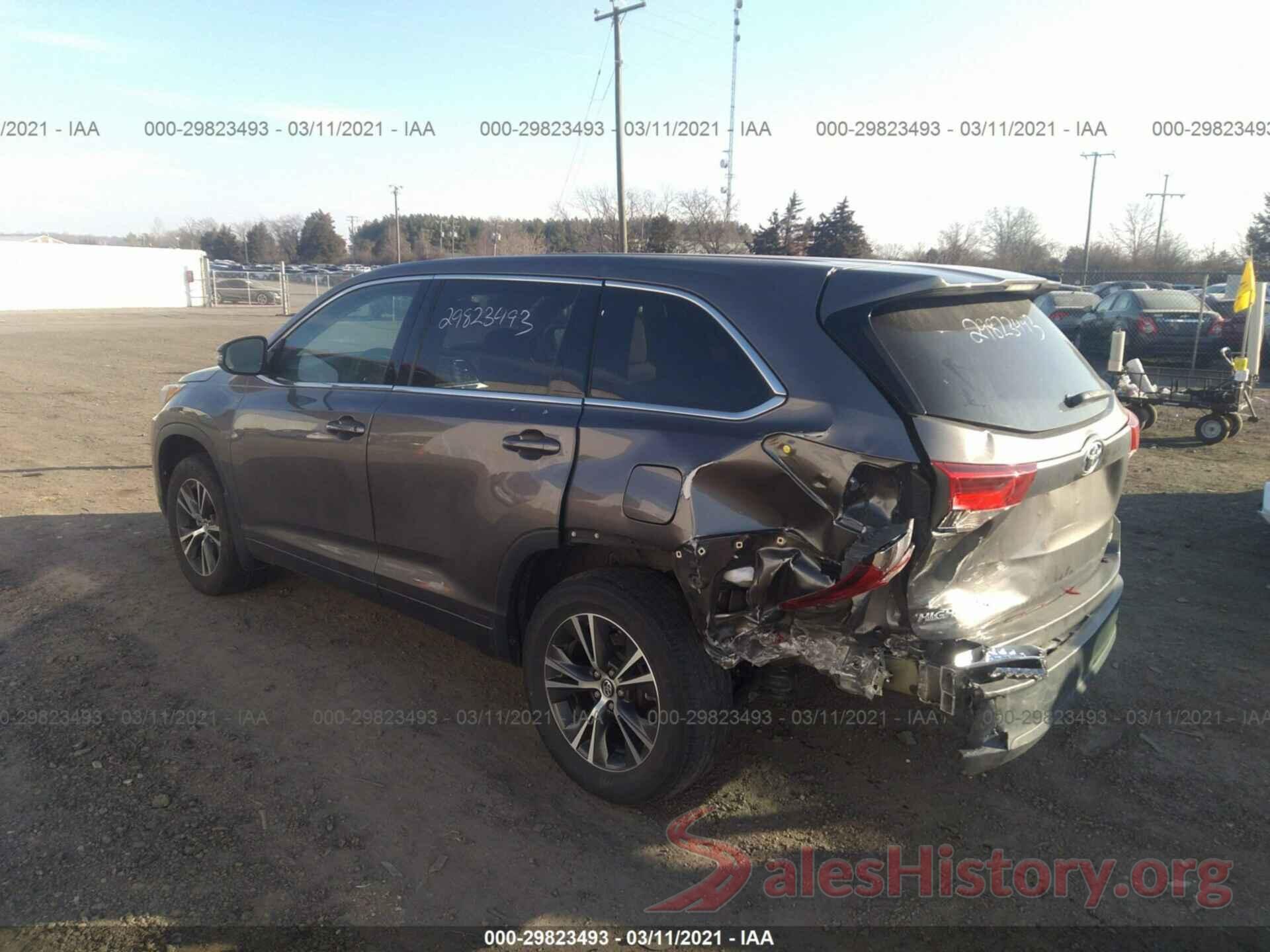 5TDBZRFHXHS406117 2017 TOYOTA HIGHLANDER