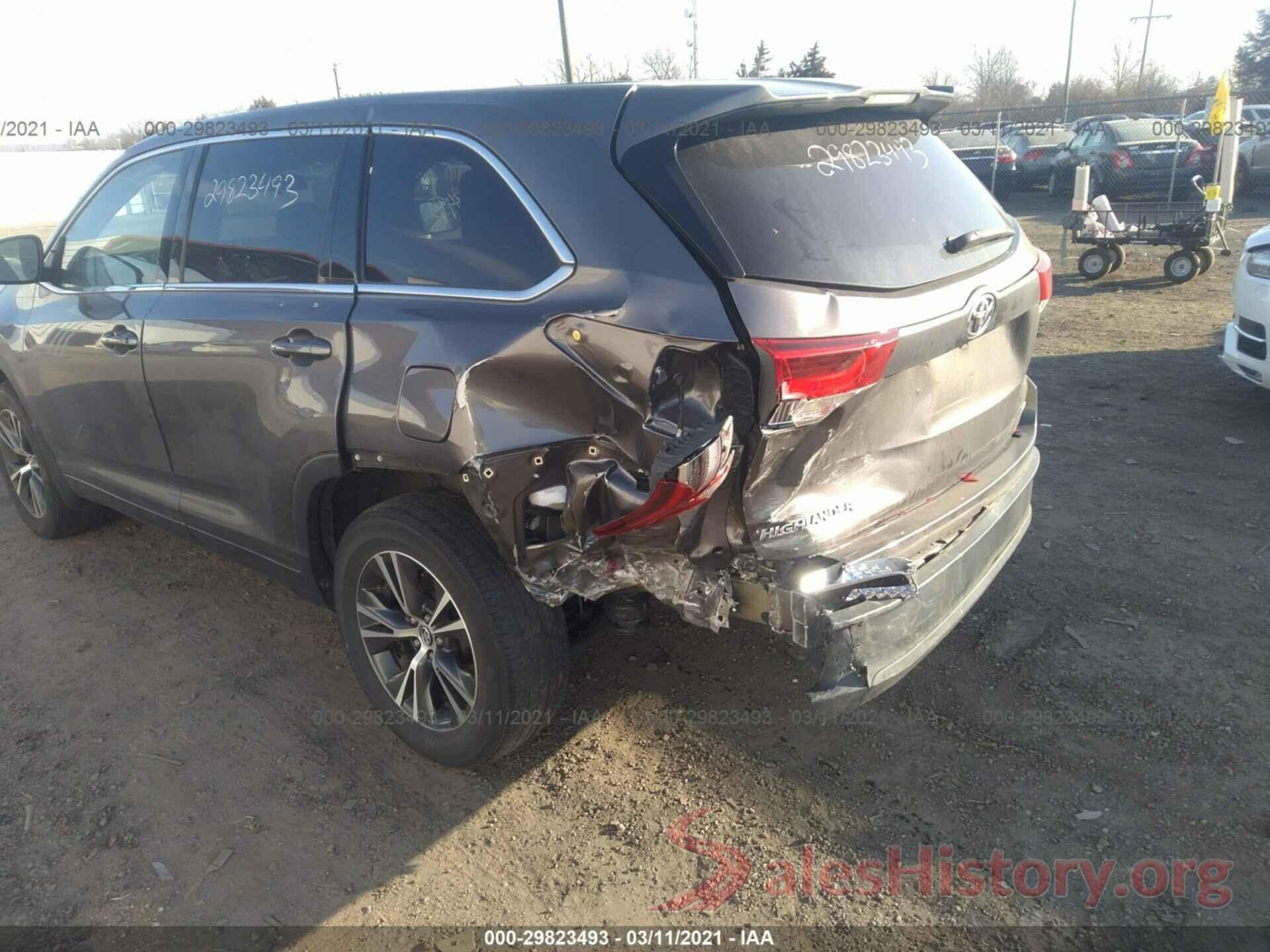 5TDBZRFHXHS406117 2017 TOYOTA HIGHLANDER