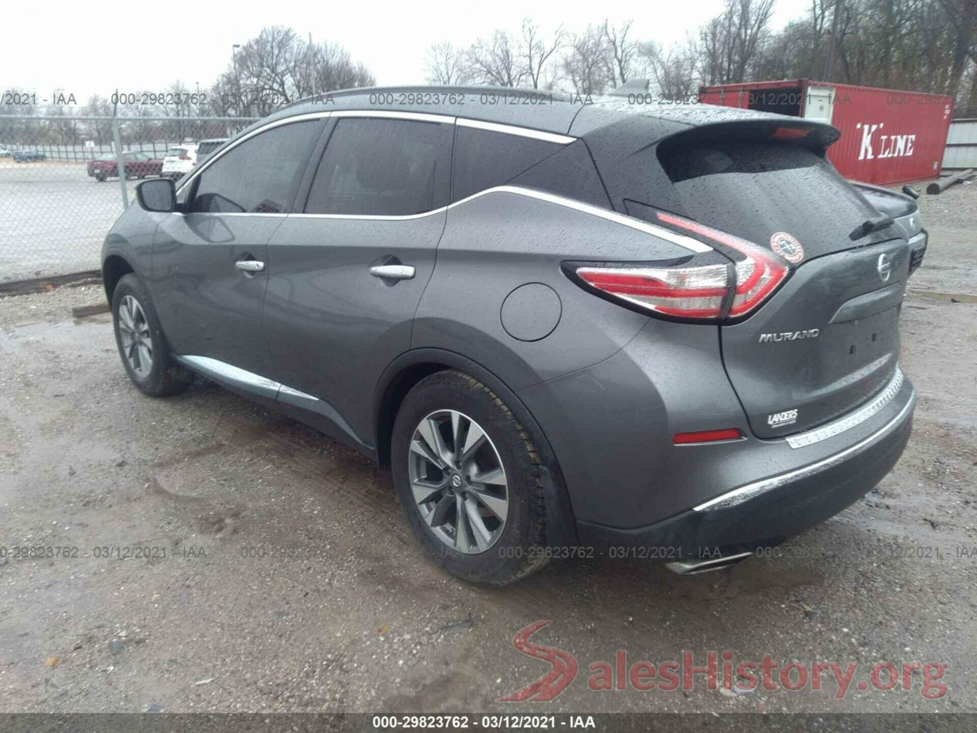 5N1AZ2MGXHN115387 2017 NISSAN MURANO