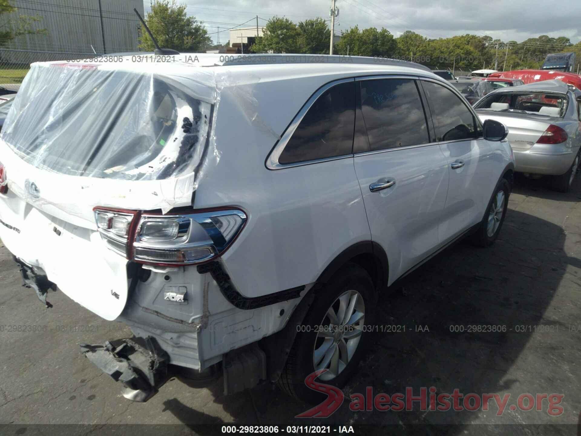 5XYPG4A57JG393955 2018 KIA SORENTO