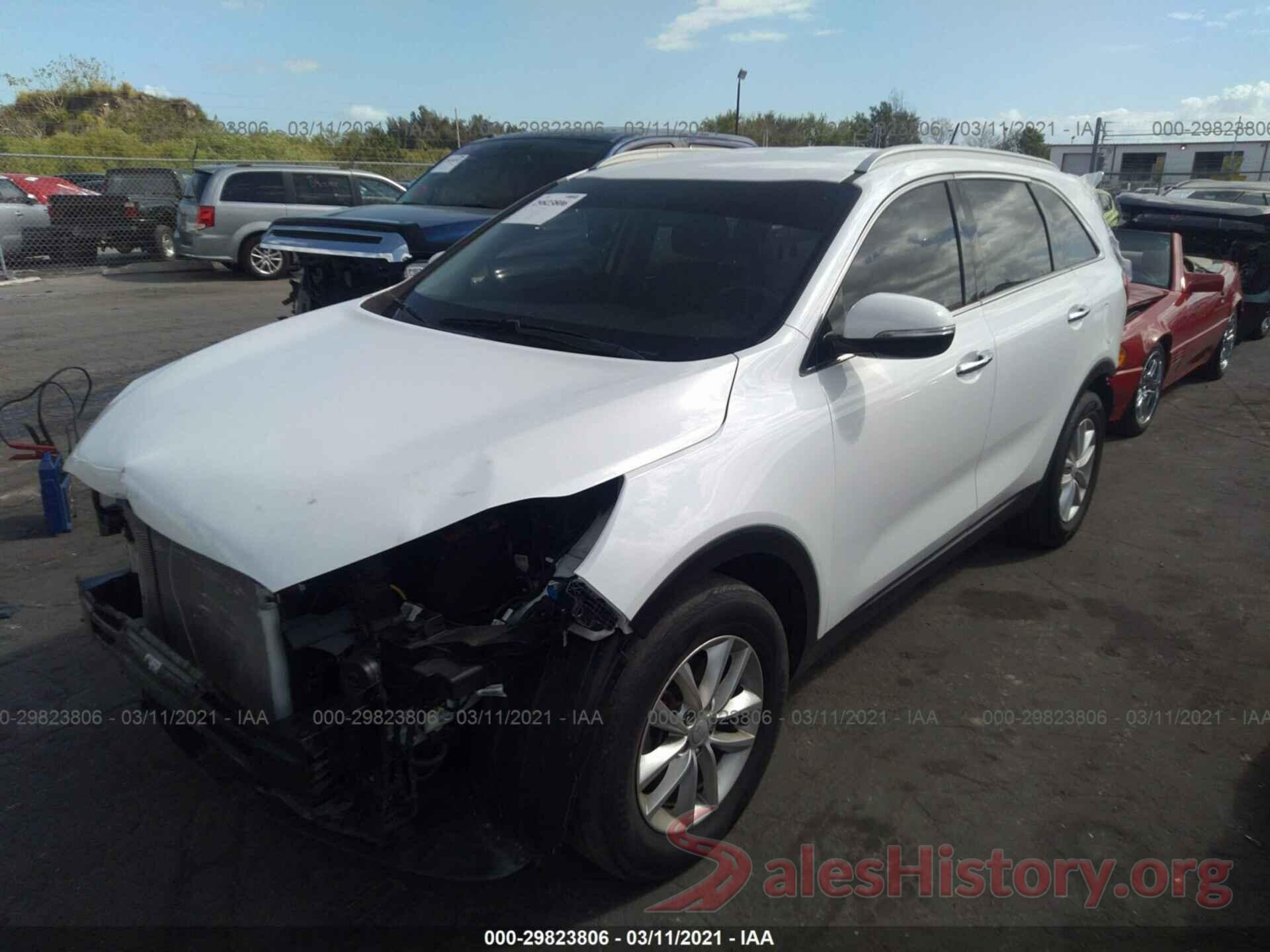 5XYPG4A57JG393955 2018 KIA SORENTO