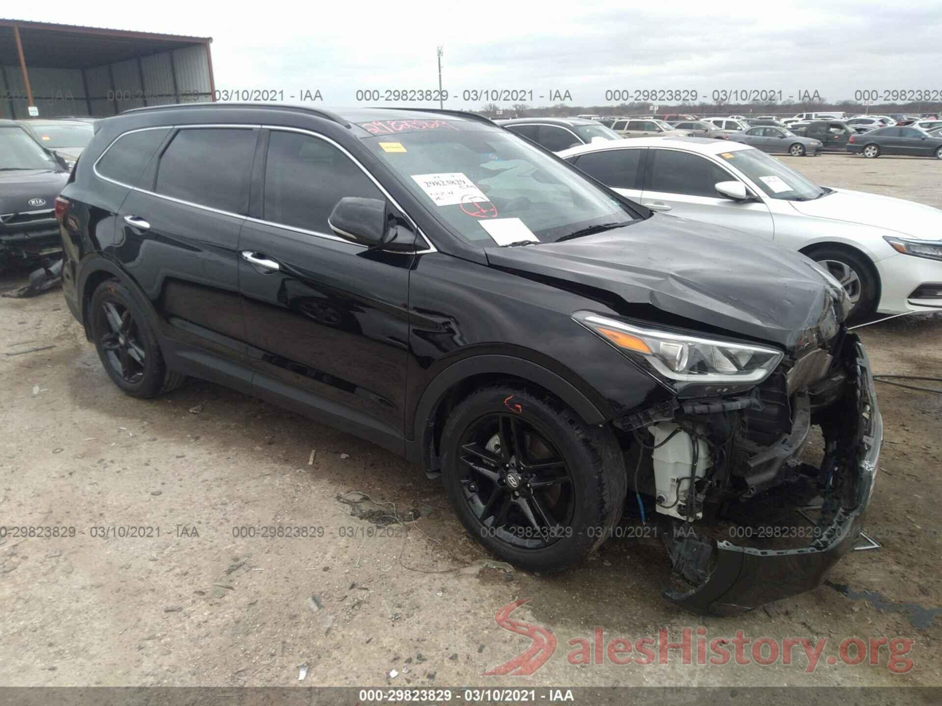 KM8SR4HF8HU219464 2017 HYUNDAI SANTA FE