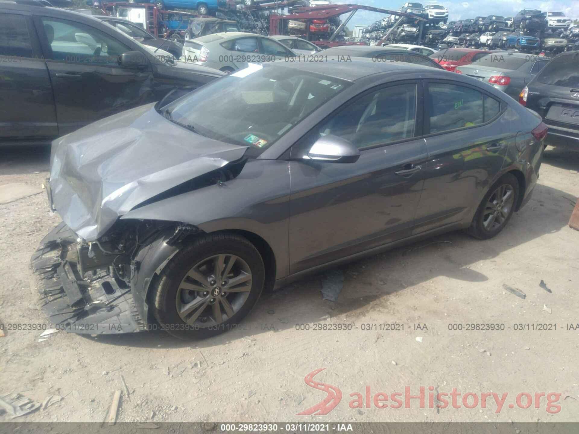 5NPD84LF4JH304664 2018 HYUNDAI ELANTRA