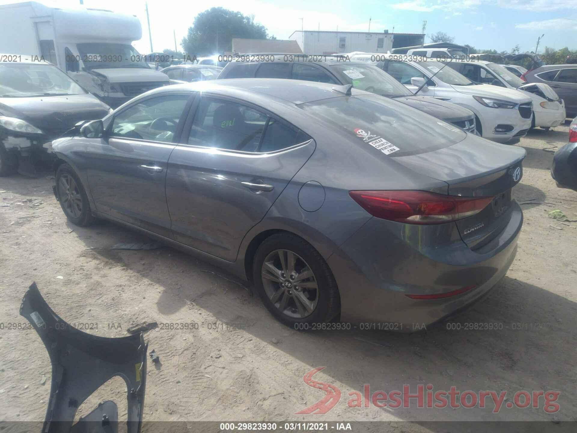 5NPD84LF4JH304664 2018 HYUNDAI ELANTRA