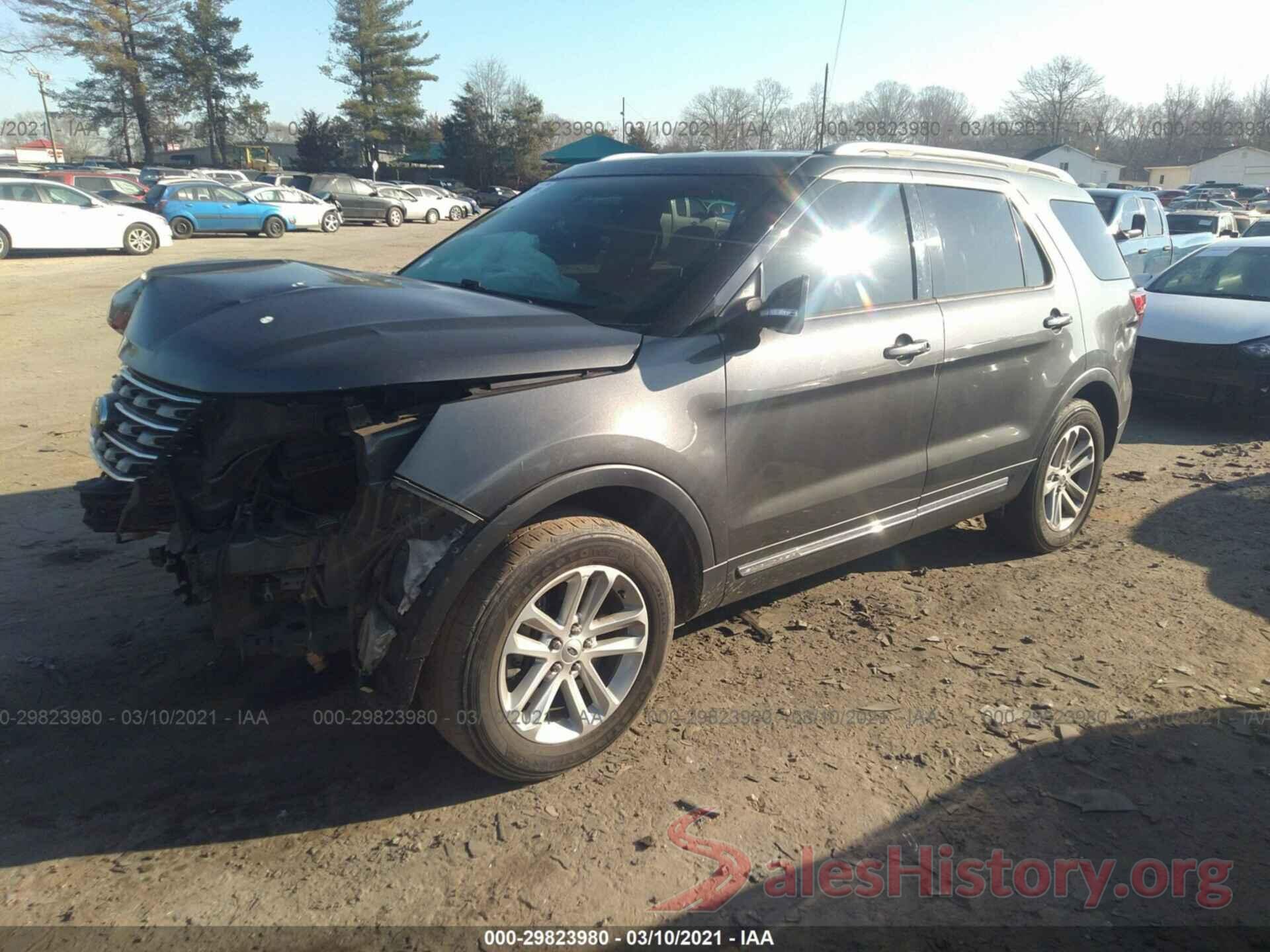 1FM5K7D82GGC93776 2016 FORD EXPLORER