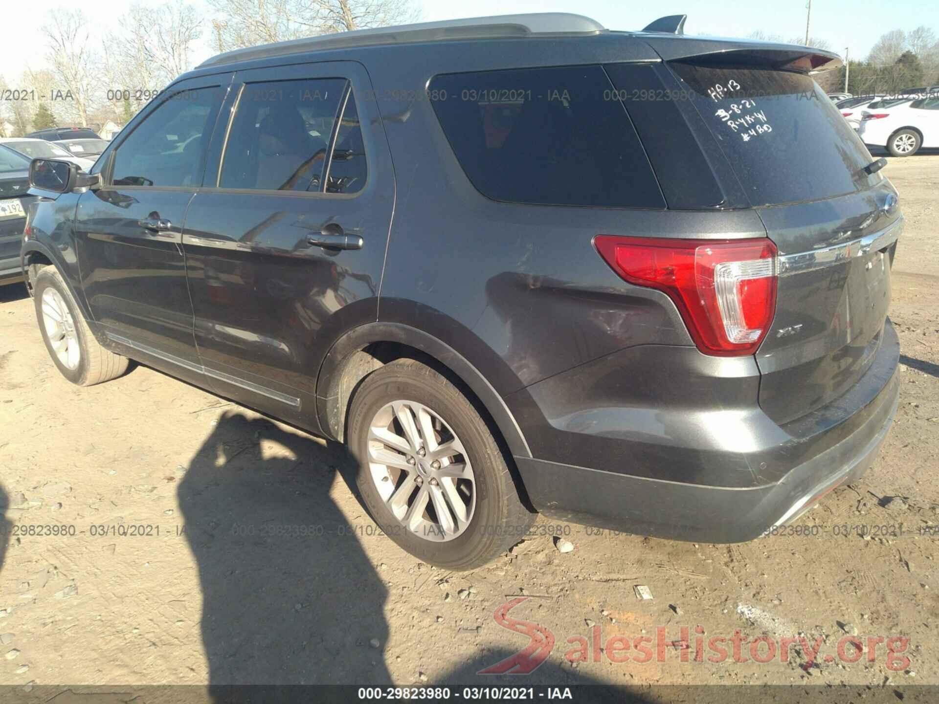 1FM5K7D82GGC93776 2016 FORD EXPLORER