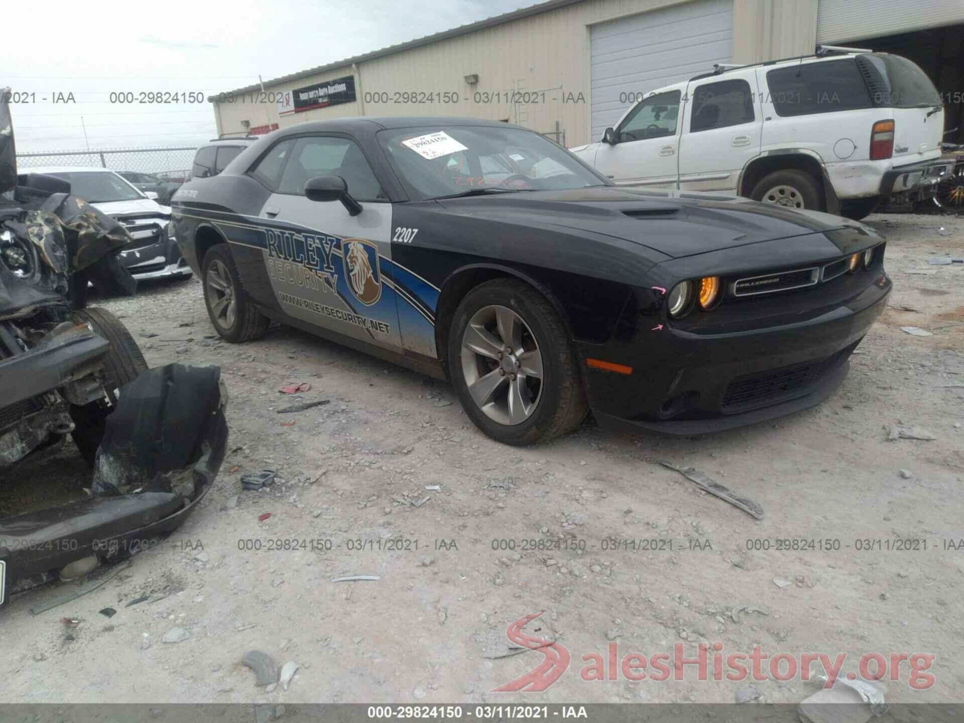 2C3CDZAG7GH158248 2016 DODGE CHALLENGER